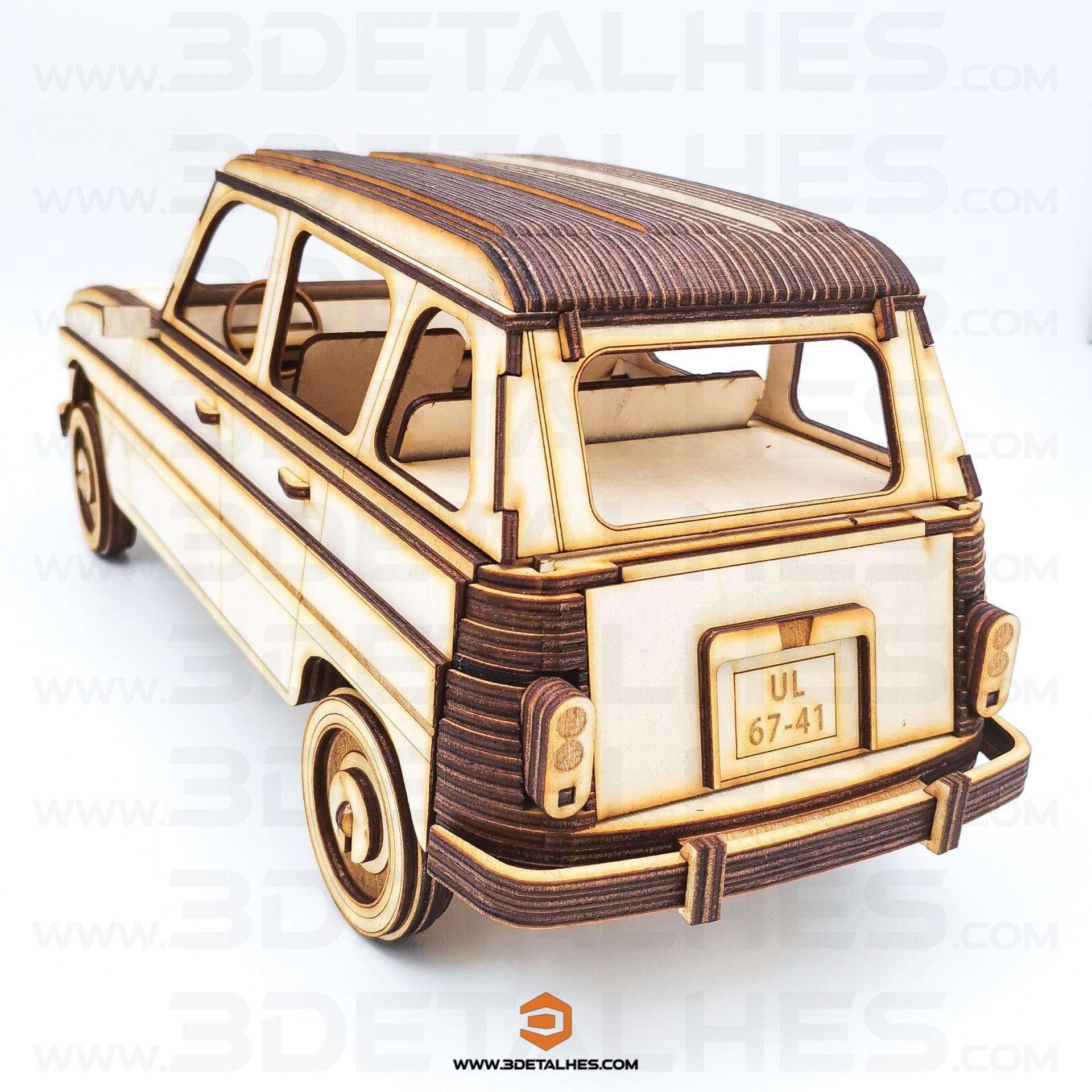 Renault 4L - 3D