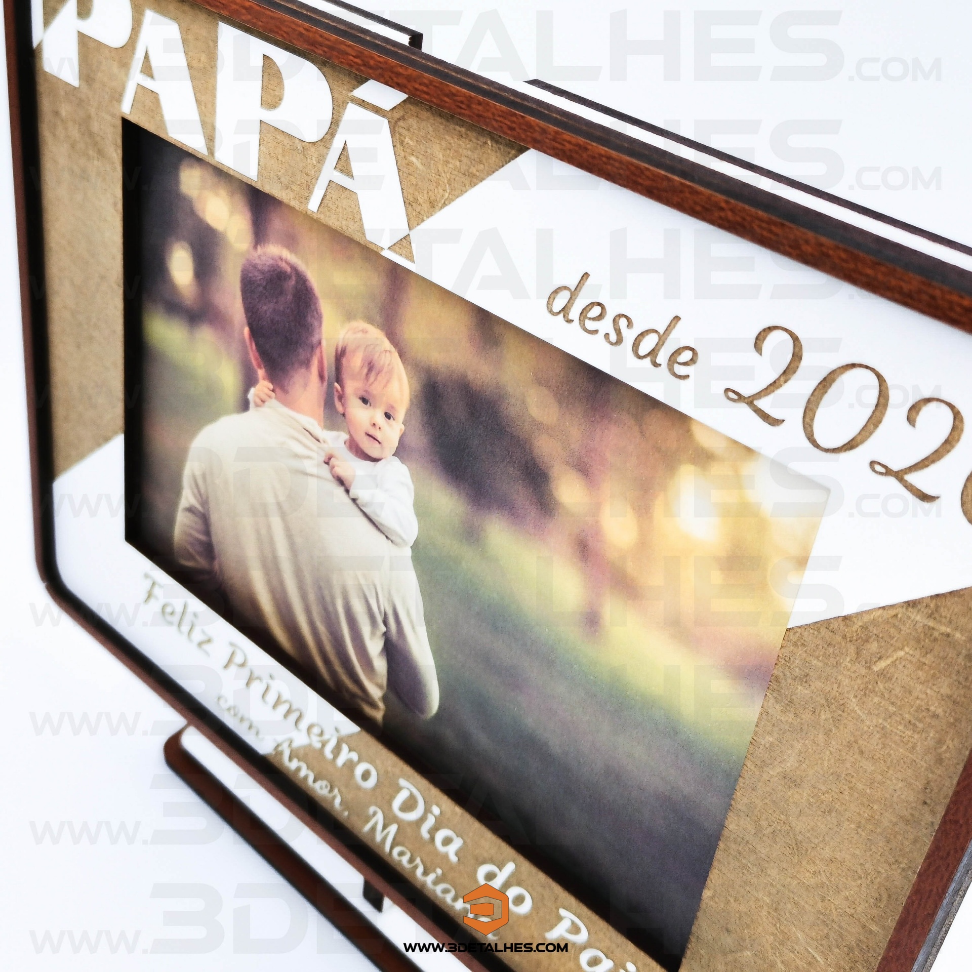 Porta Retrato Primeiro Dia do Pai