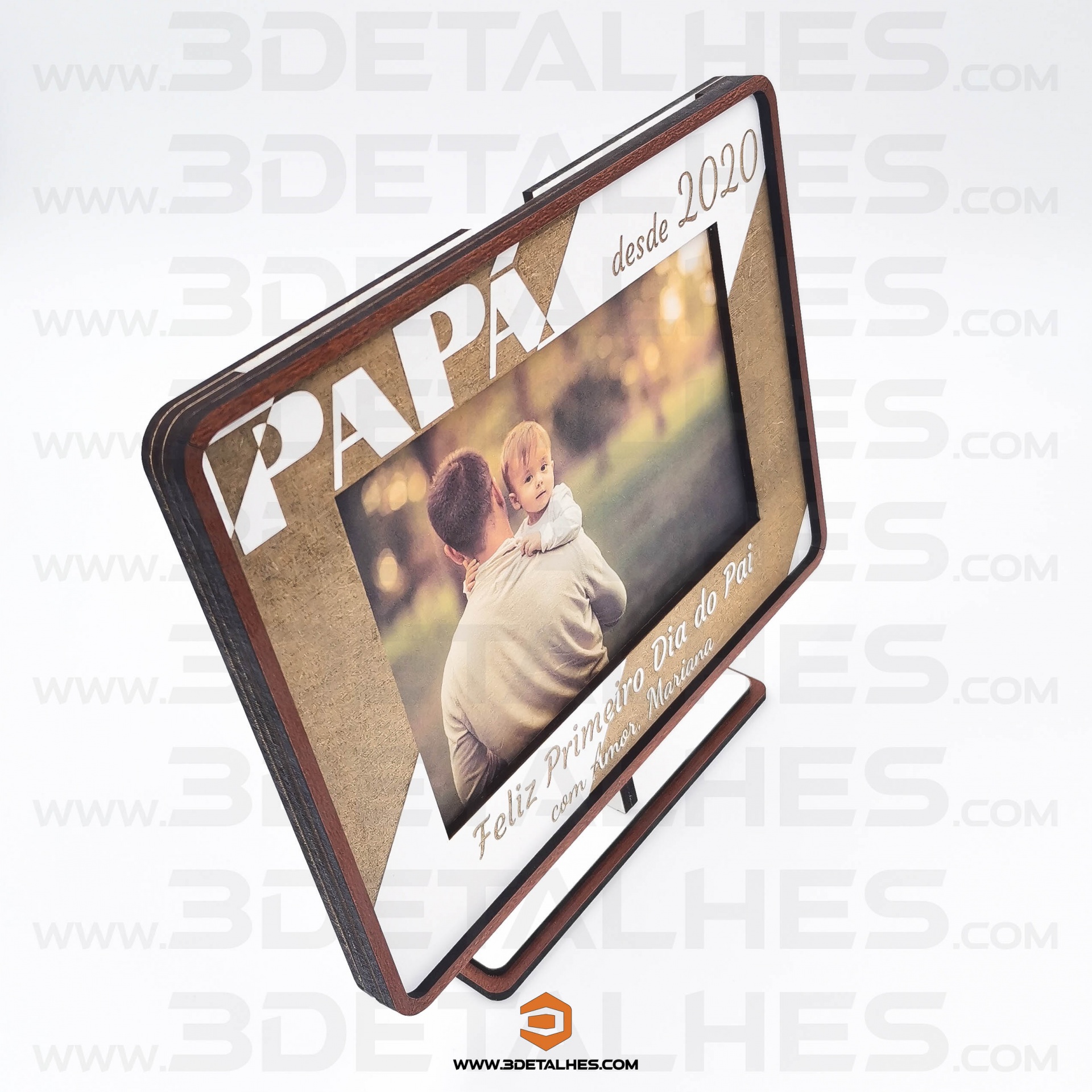 Porta Retrato Primeiro Dia do Pai