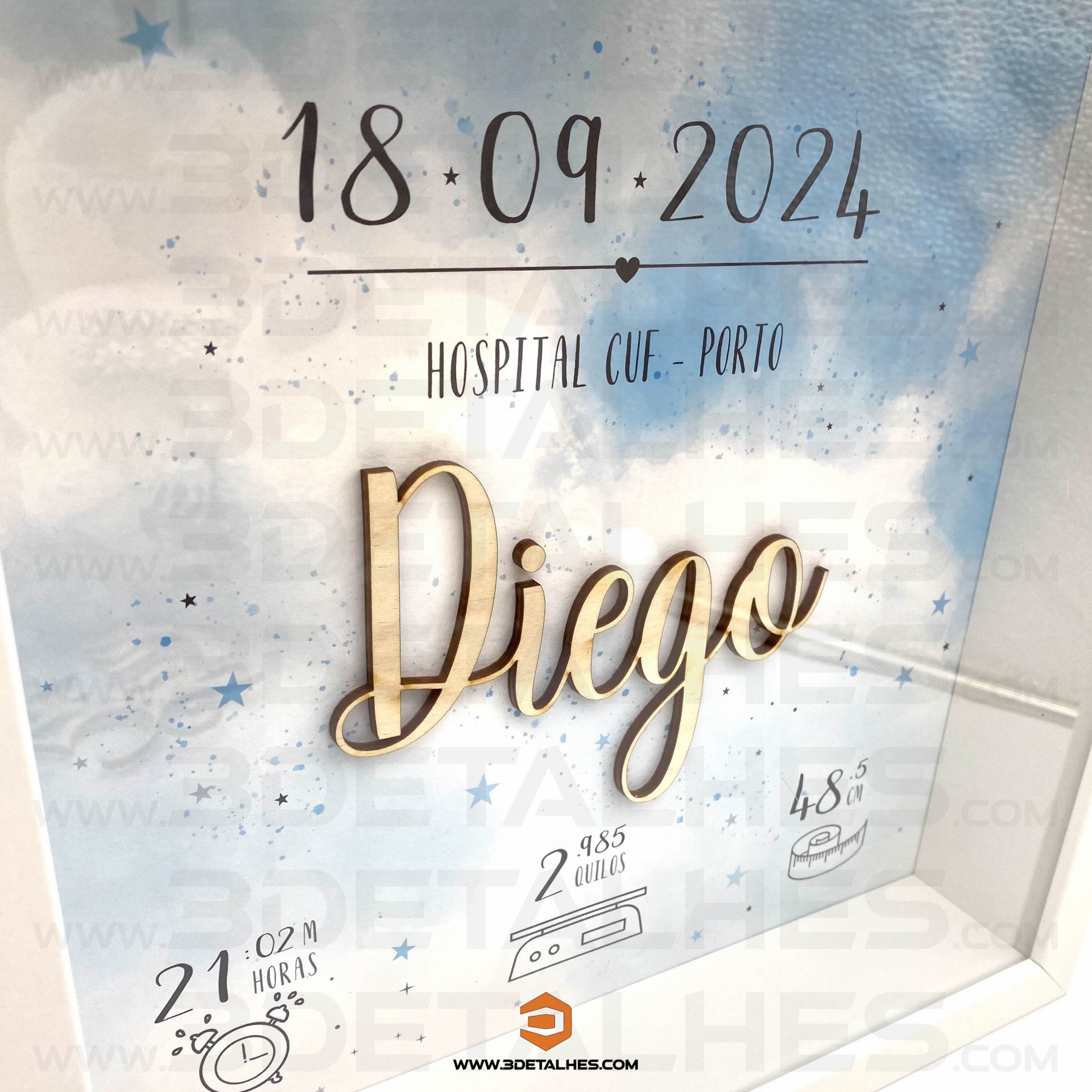 Quadro Dados de Nascimento