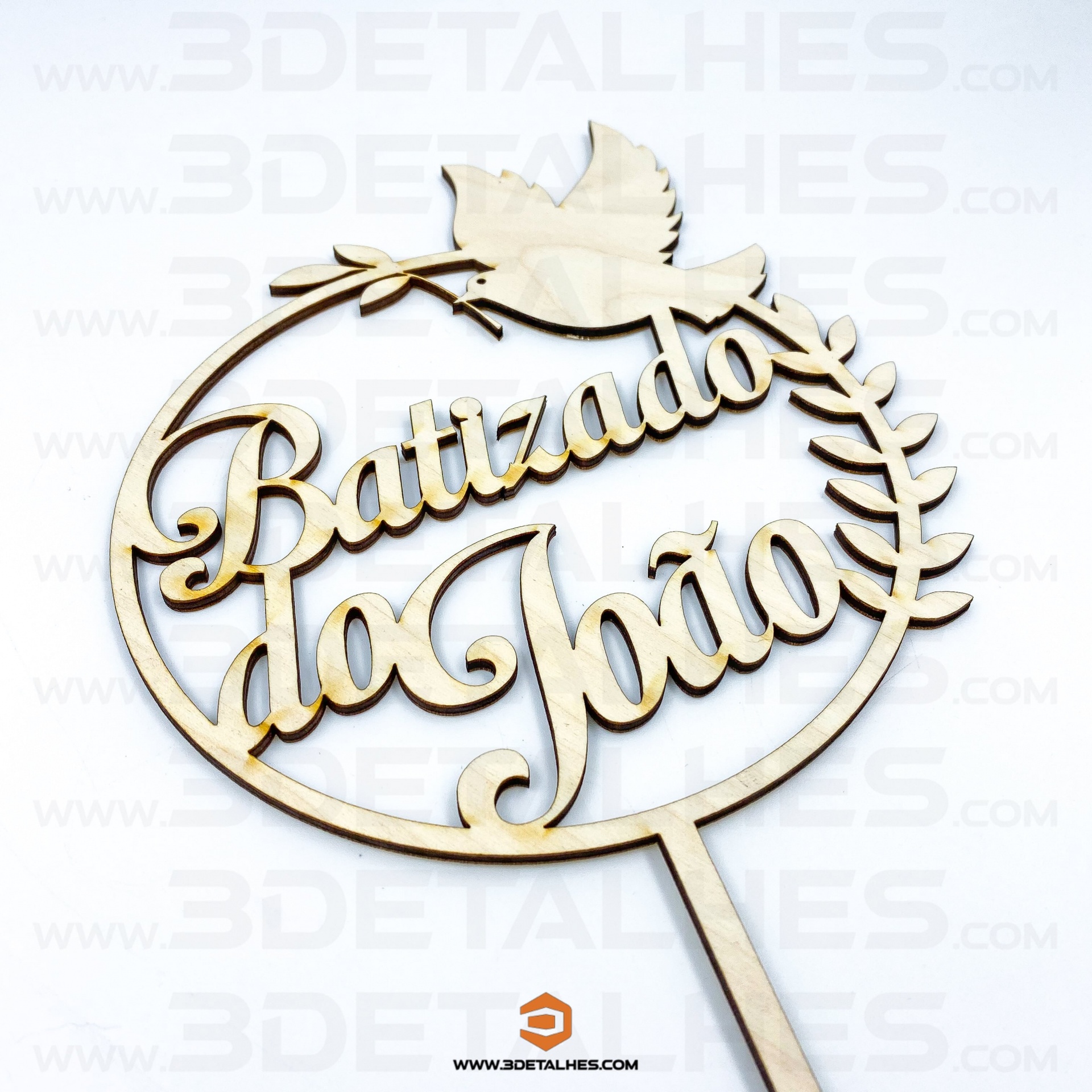 Topo de Bolo - Pomba