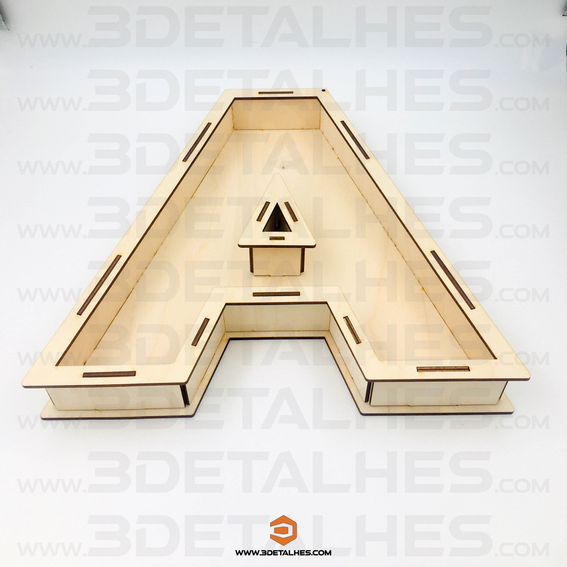 Caixa em Forma de Letra