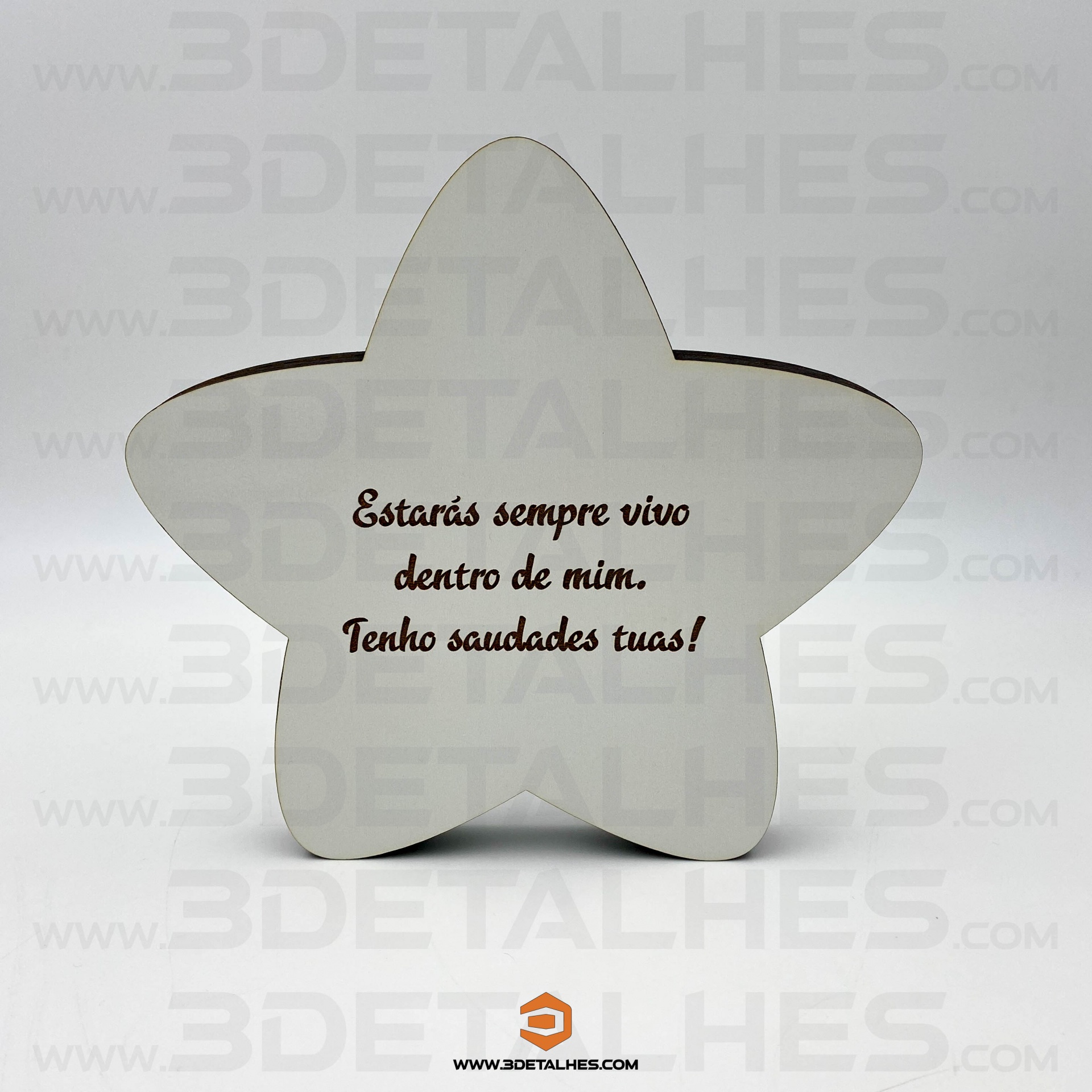 Estrela com Dedicatória
