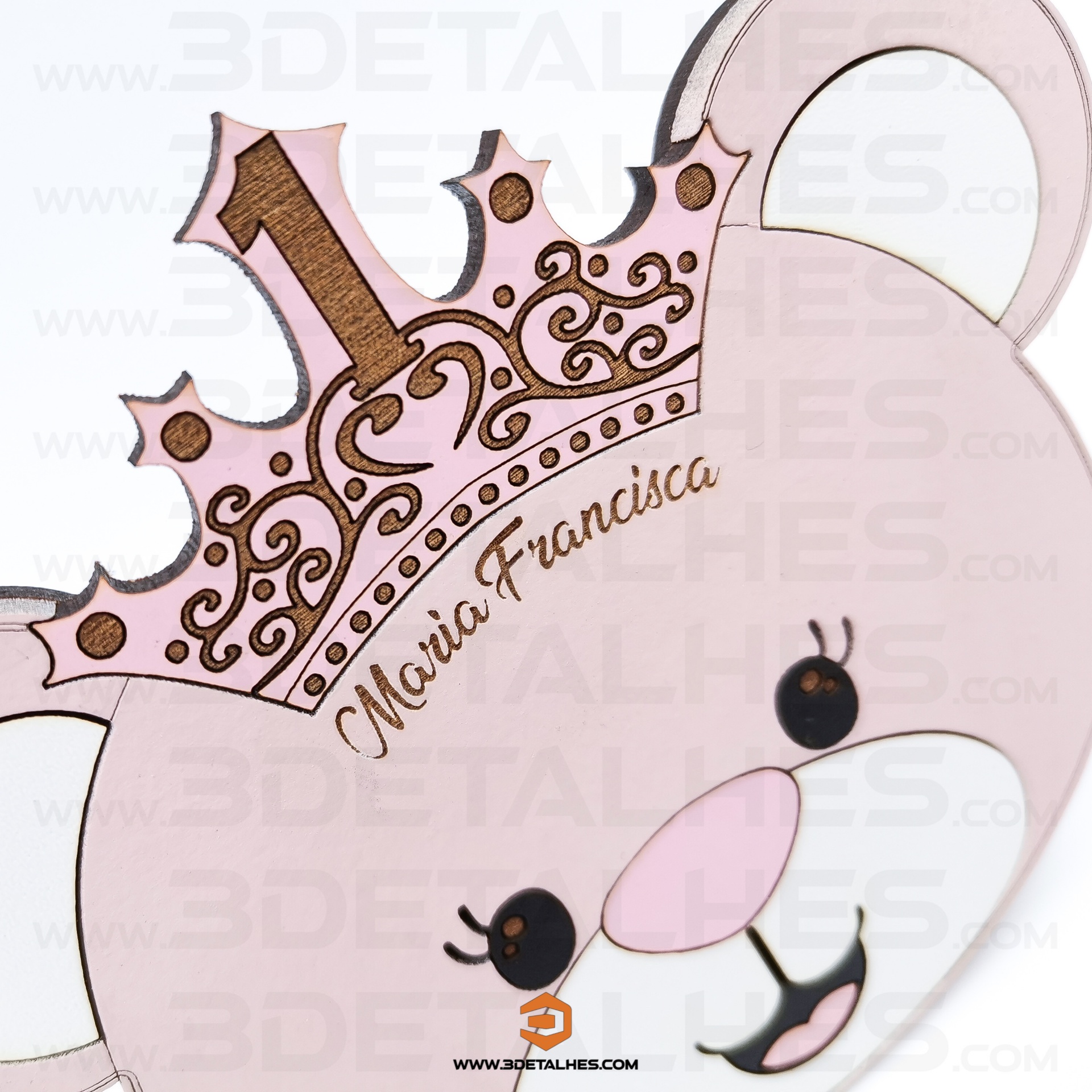 Lembrança Urso Princesa