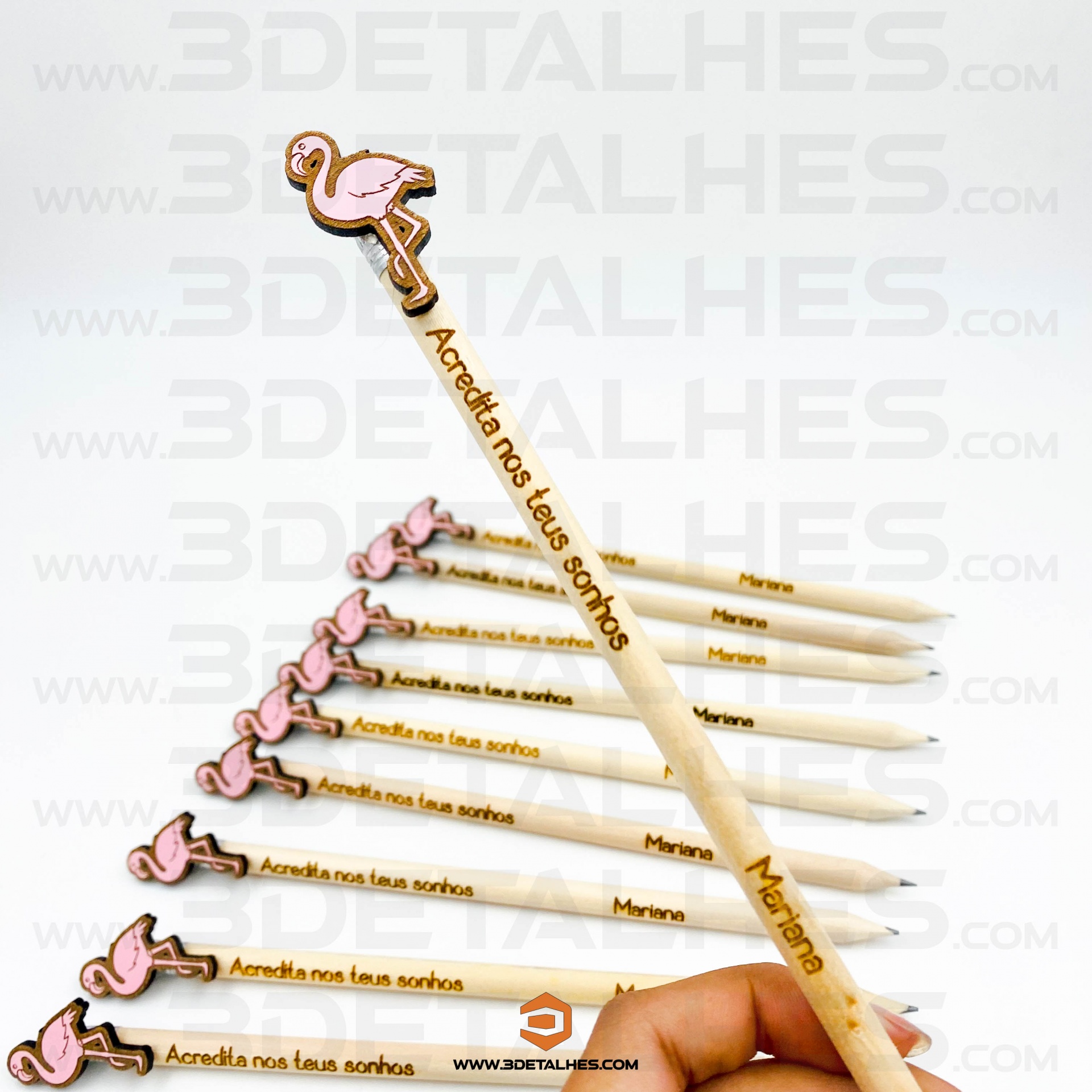 Lembrança Lápis com Aplique