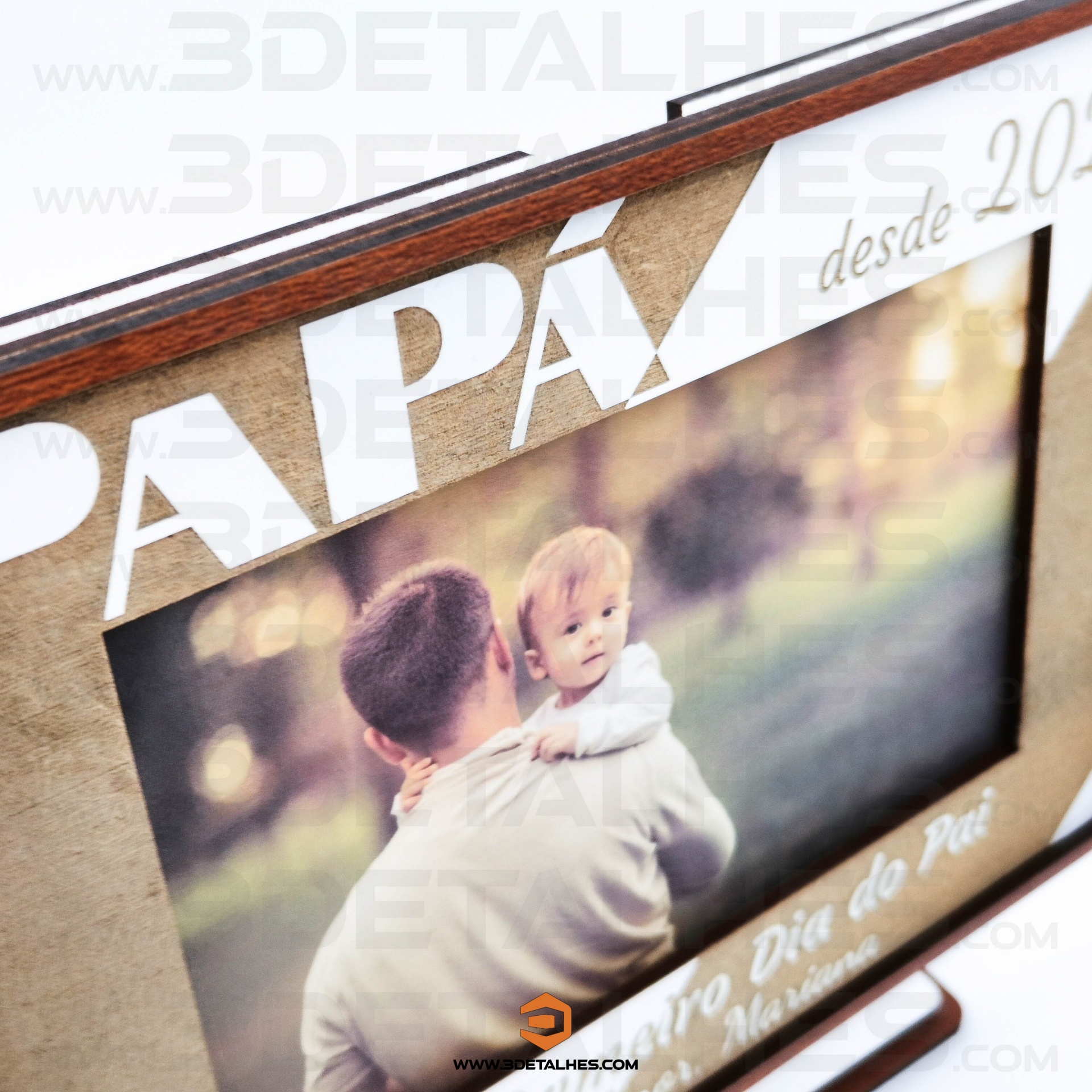 Porta Retrato Primeiro Dia do Pai