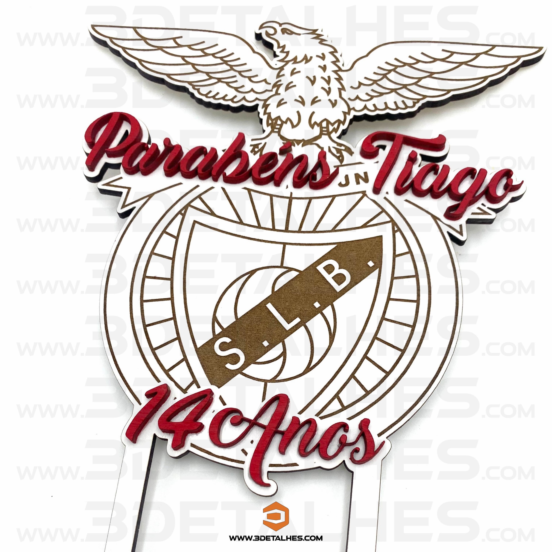 Topo de Bolo Benfica