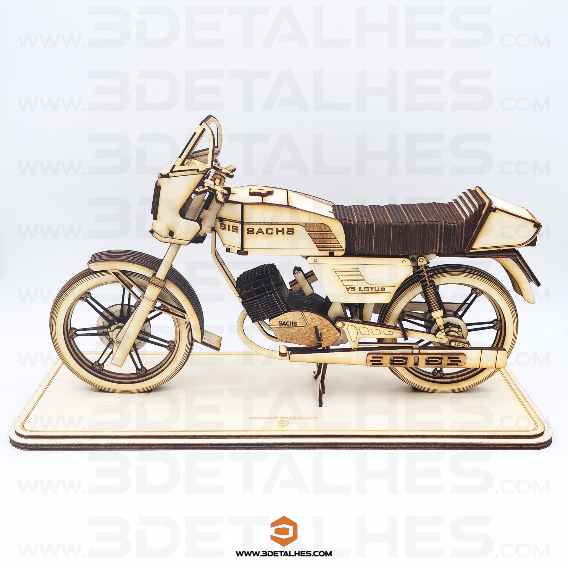 Mota Sachs (Modelo Lotus V5) - 3D