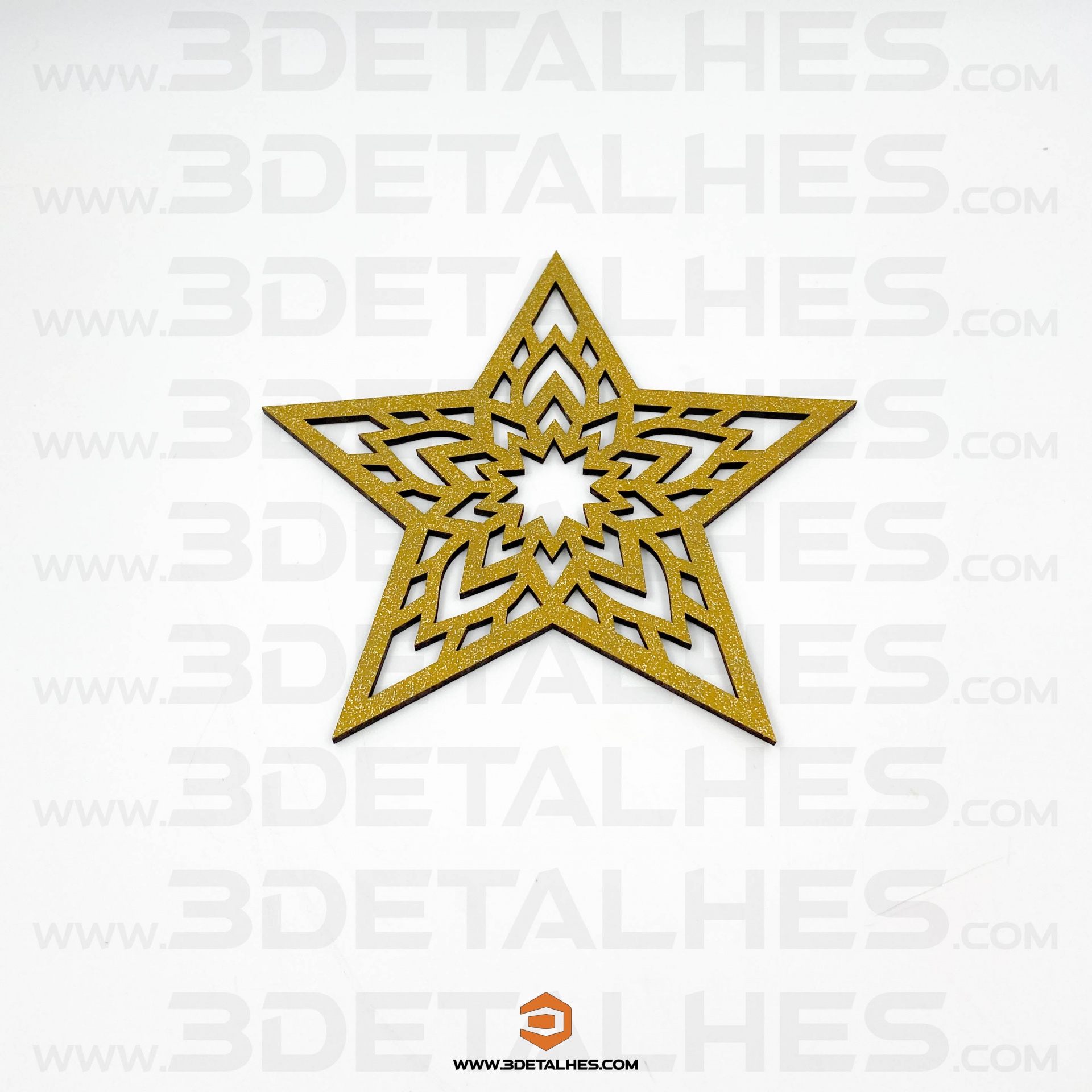 Estrela de Natal com 15cm