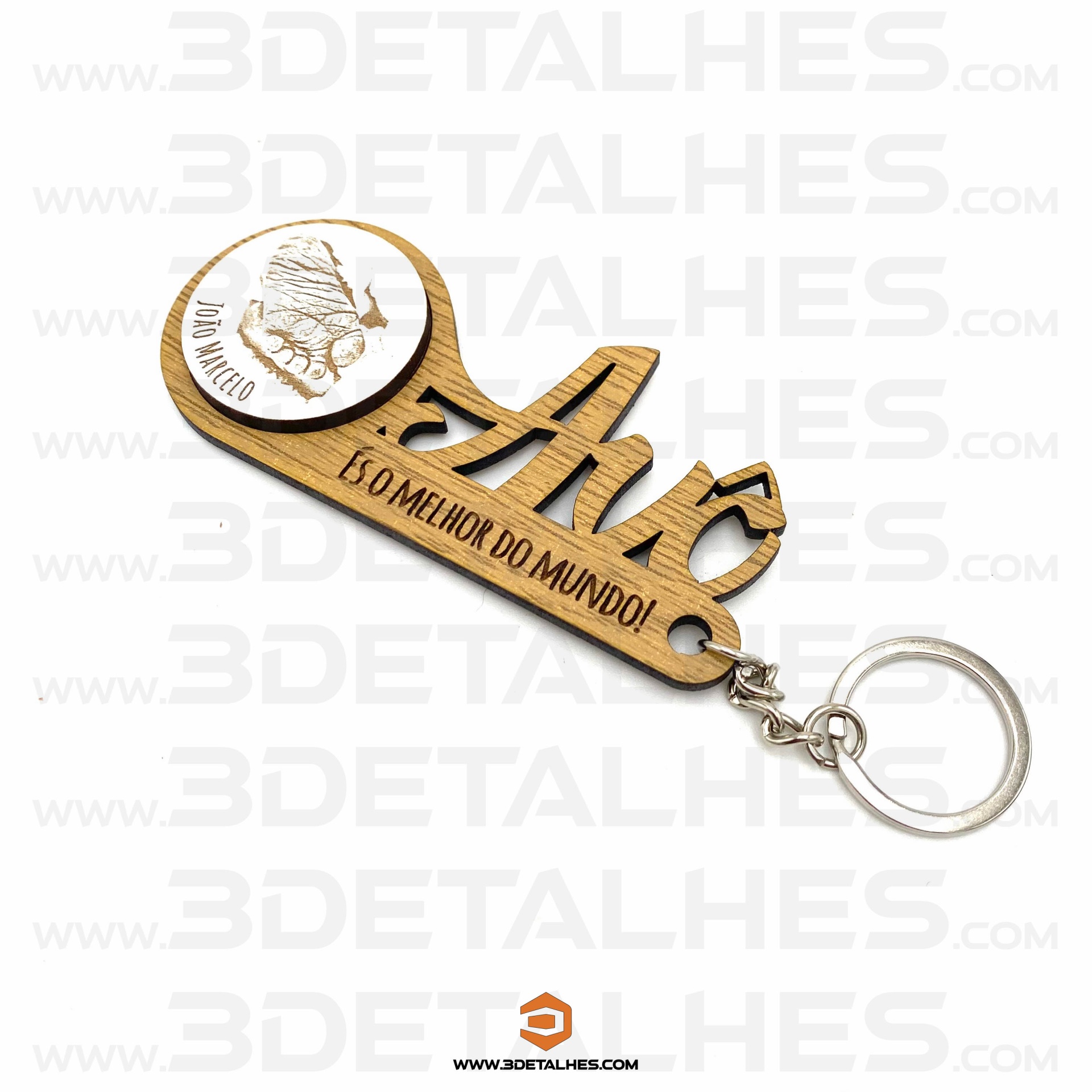 Porta Chave Avos com Foto