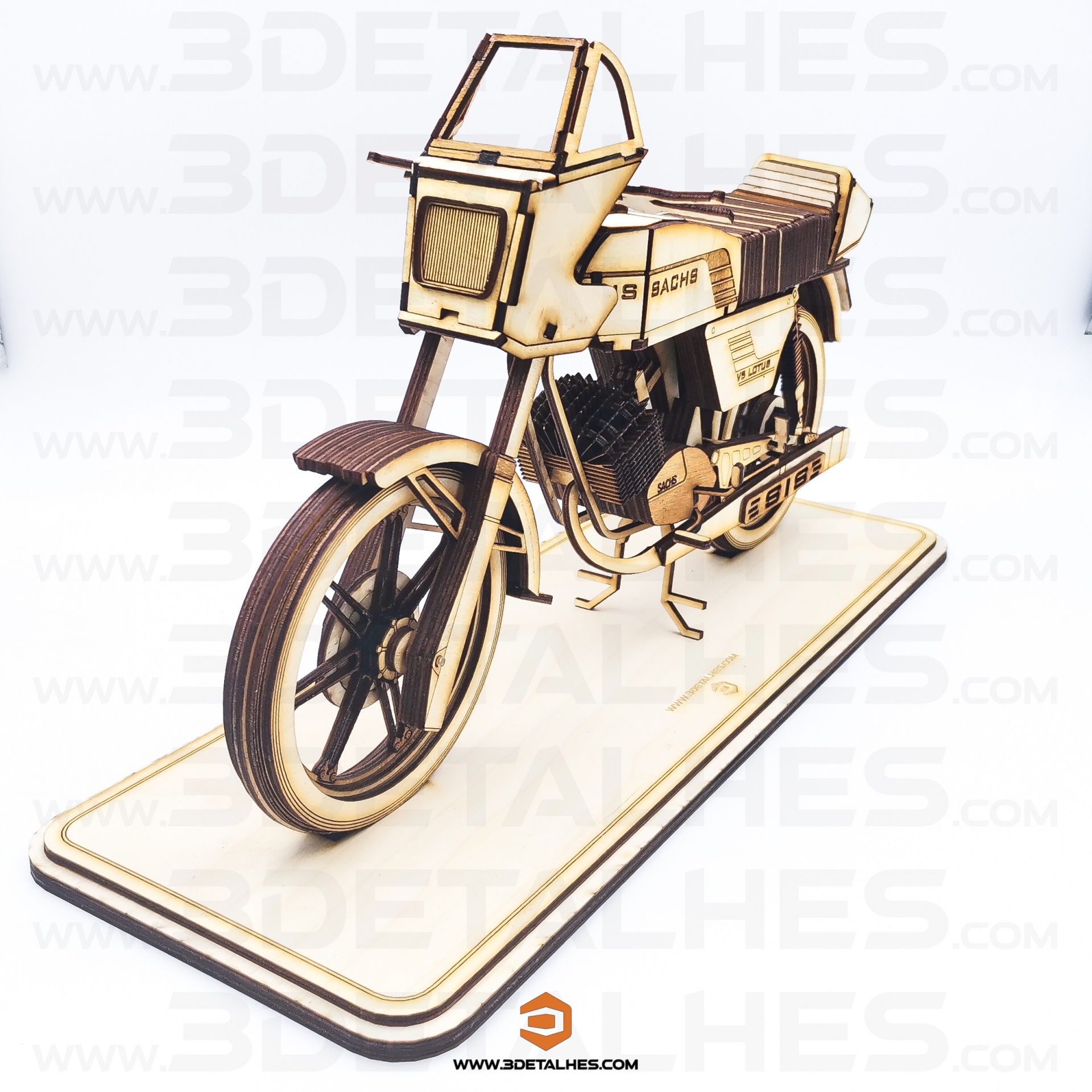 Mota Sachs (Modelo Lotus V5) - 3D