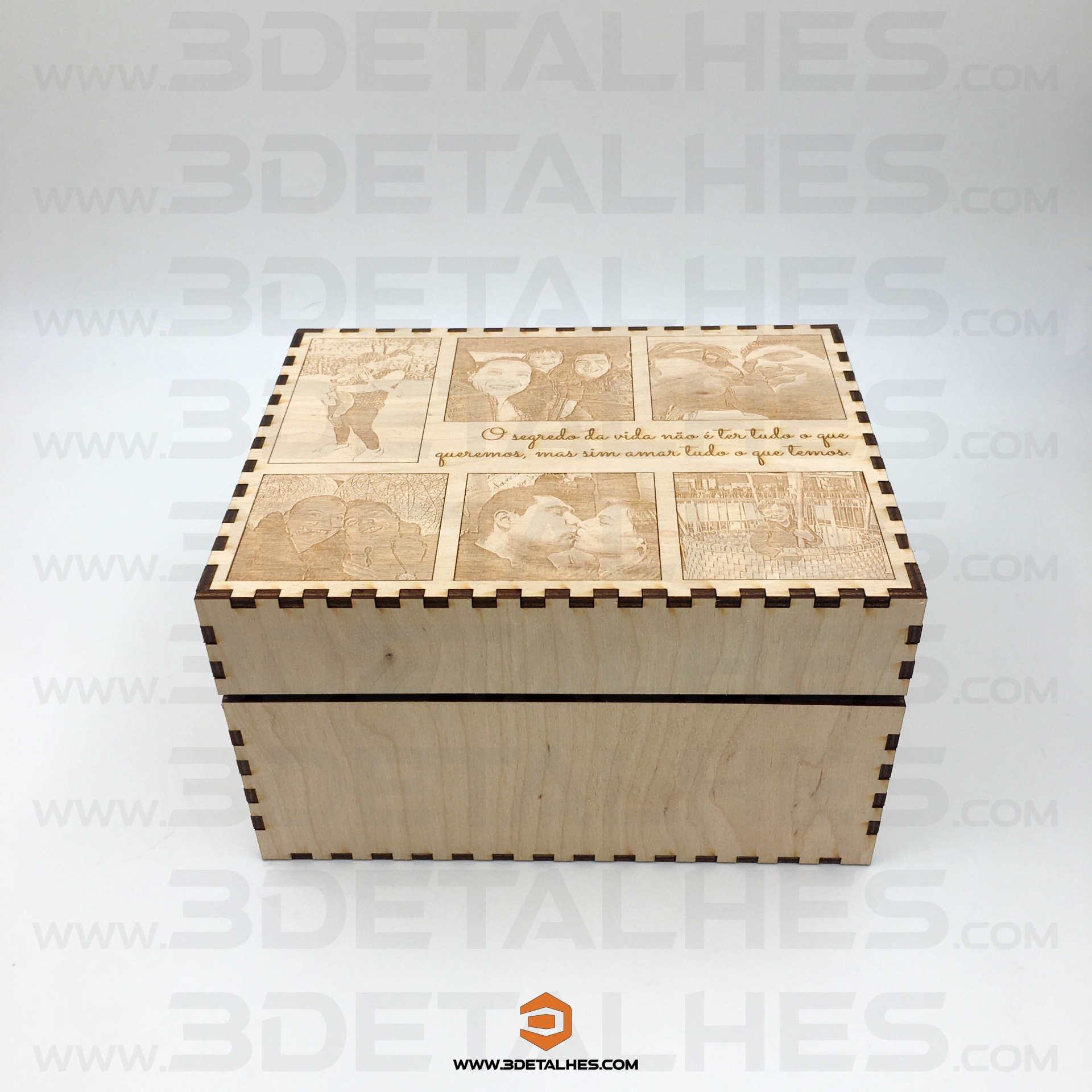 Caixa Personalizada com Fotos