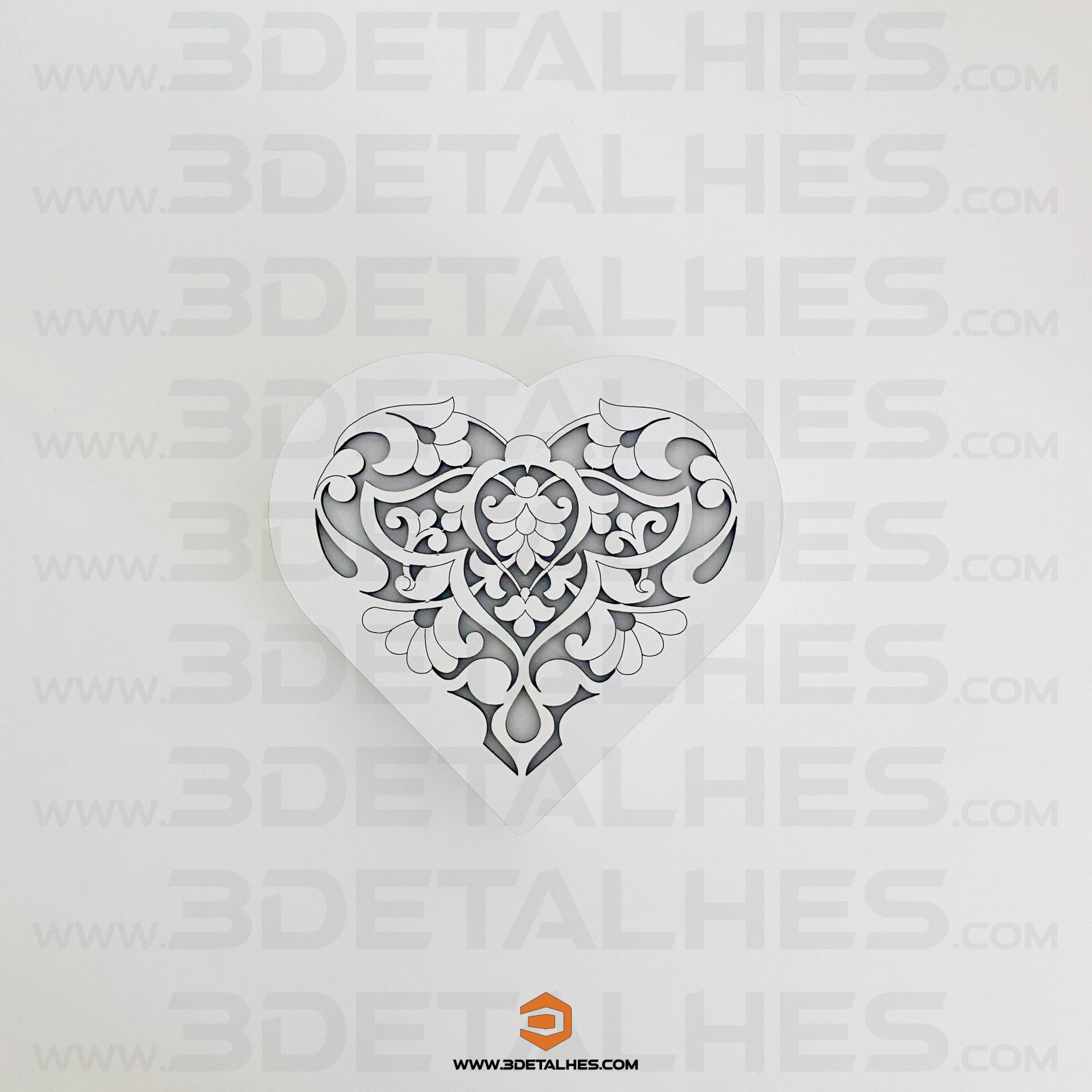 Porta Alianças Coração