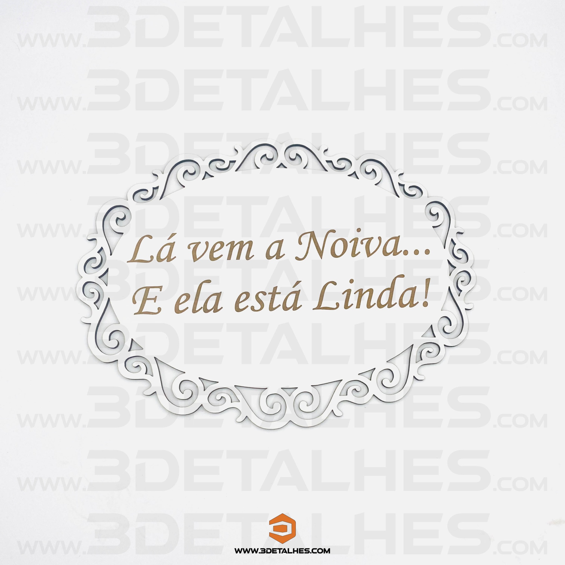 Placa Entrada Noivos