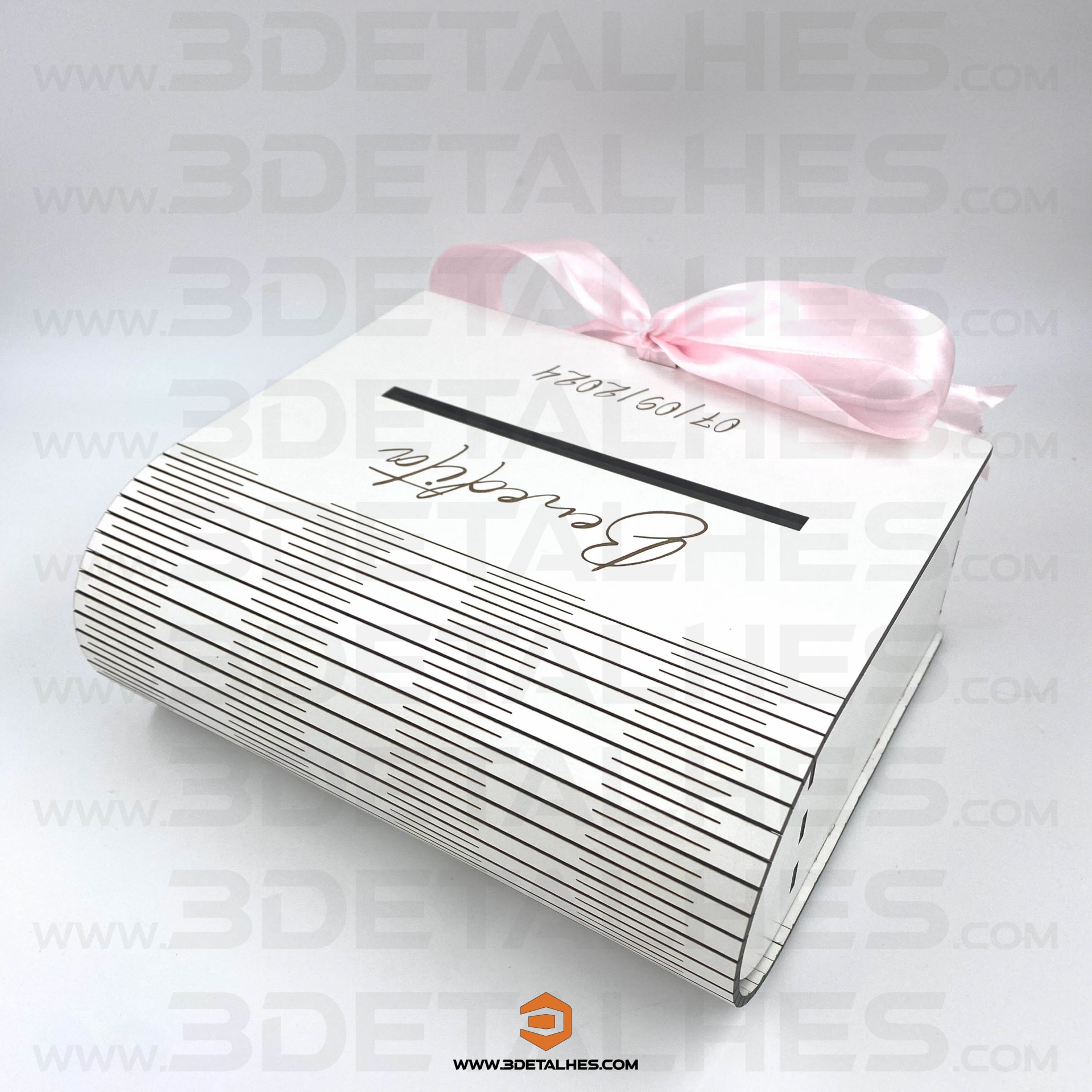 Caixa em forma de livro