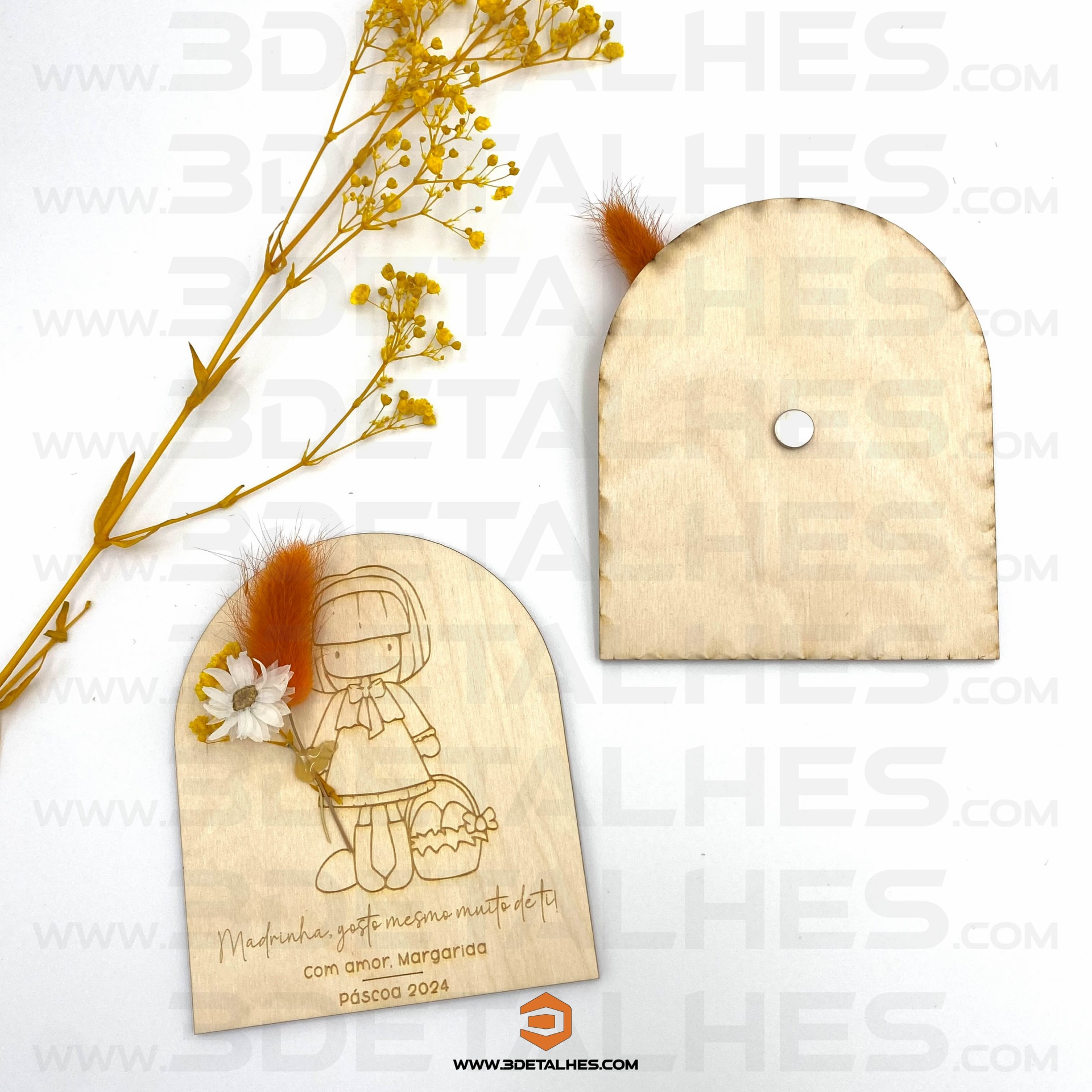 Íman "Flores com Amor"