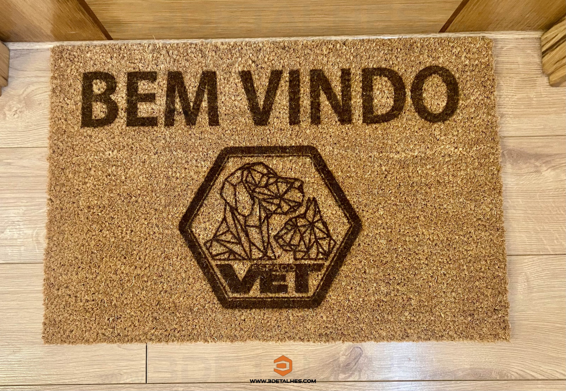 Tapete com Fibra de Coco