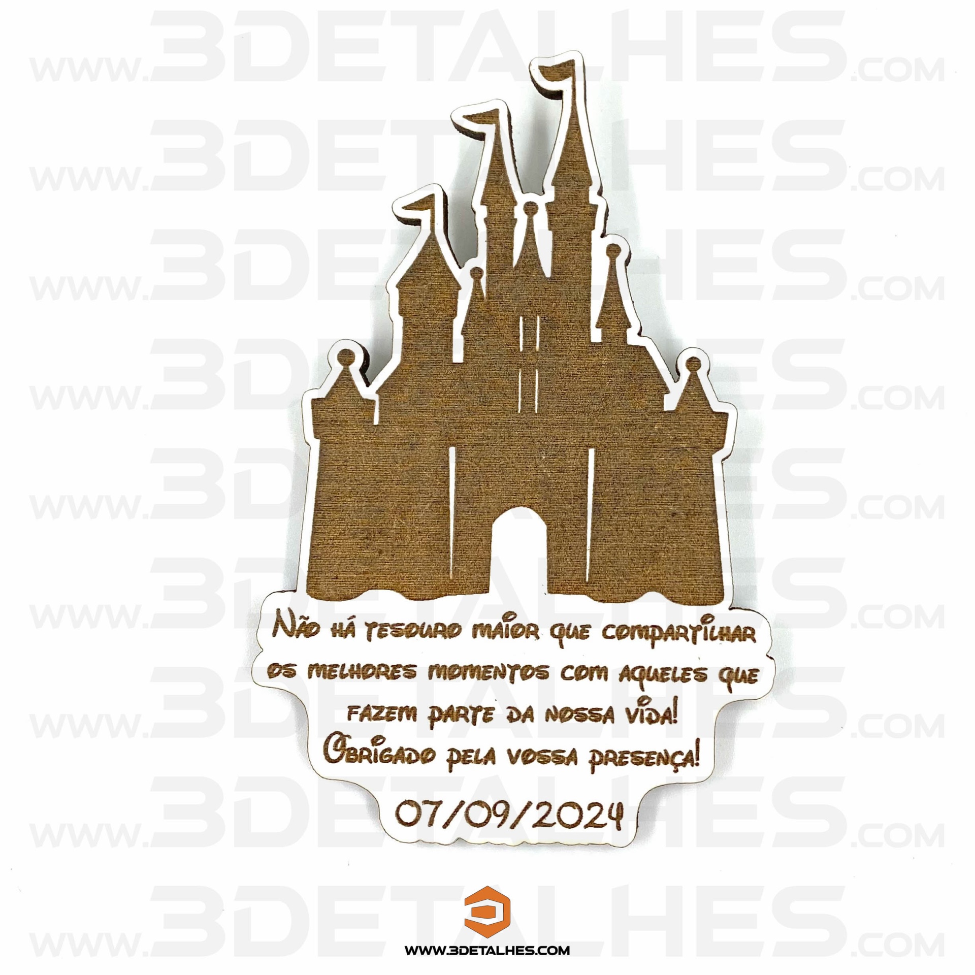 Lembrança Íman Castelo da Disney