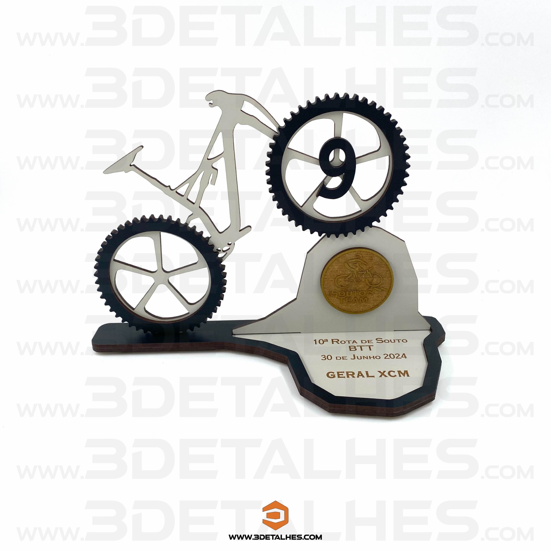 Troféu BTT com Medalha