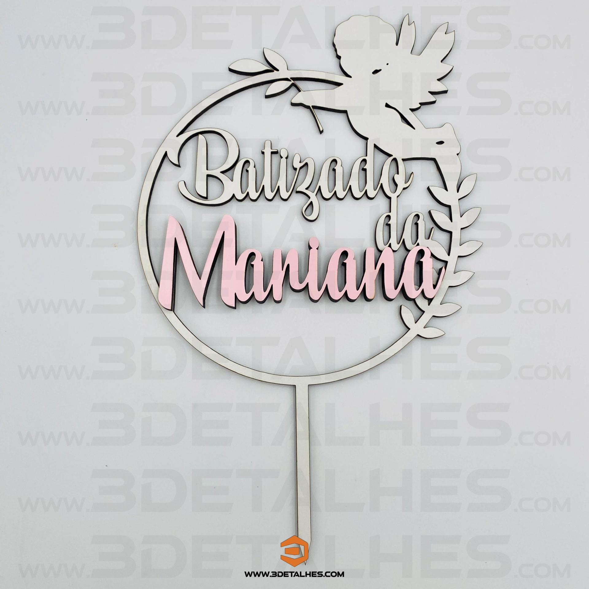 Topper de Bolo - Anjinho