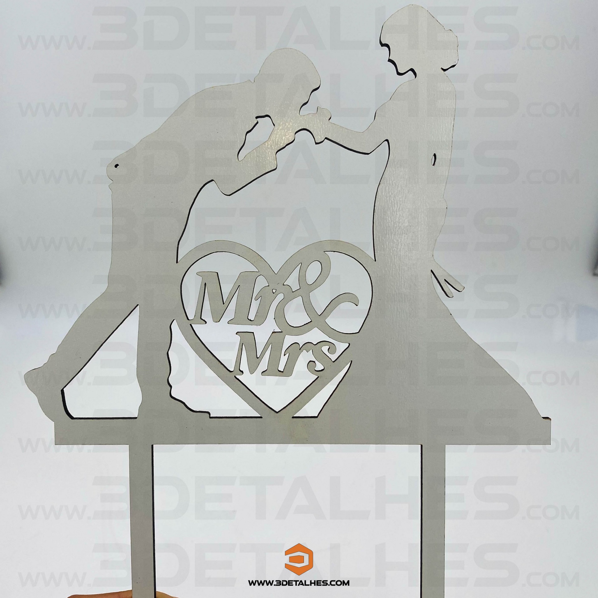 Topo de Bolo - Noivos