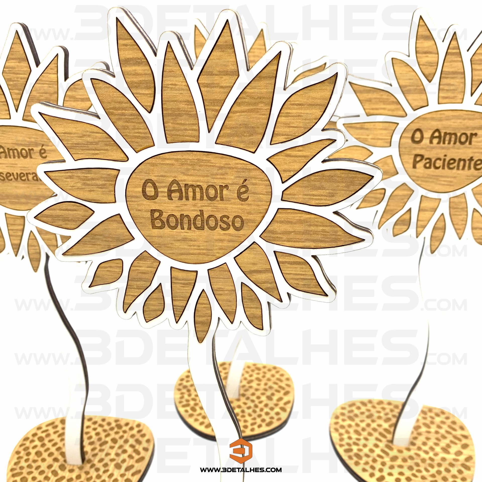 Marcador de Mesa Girassol