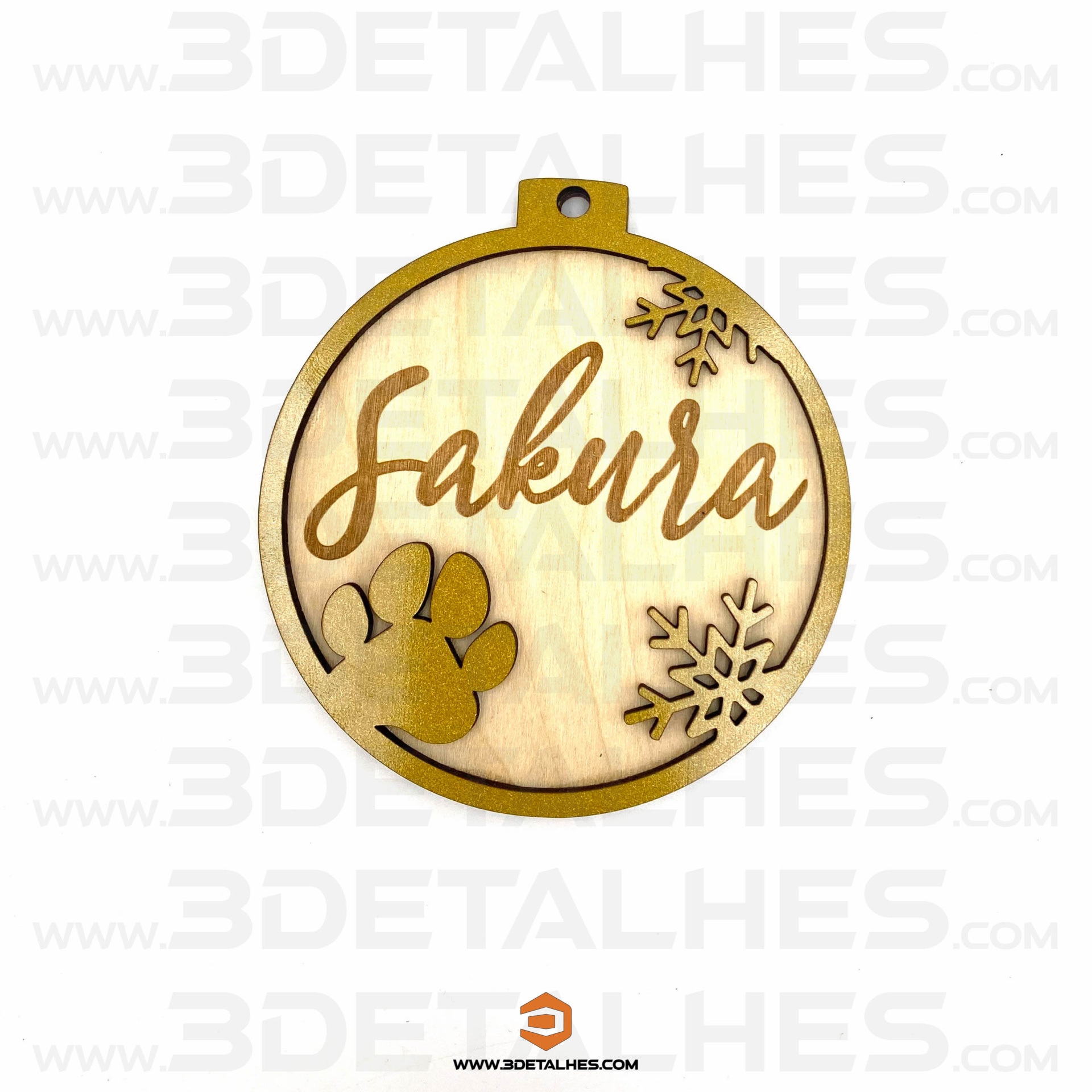 Bola de Natal - Patinha