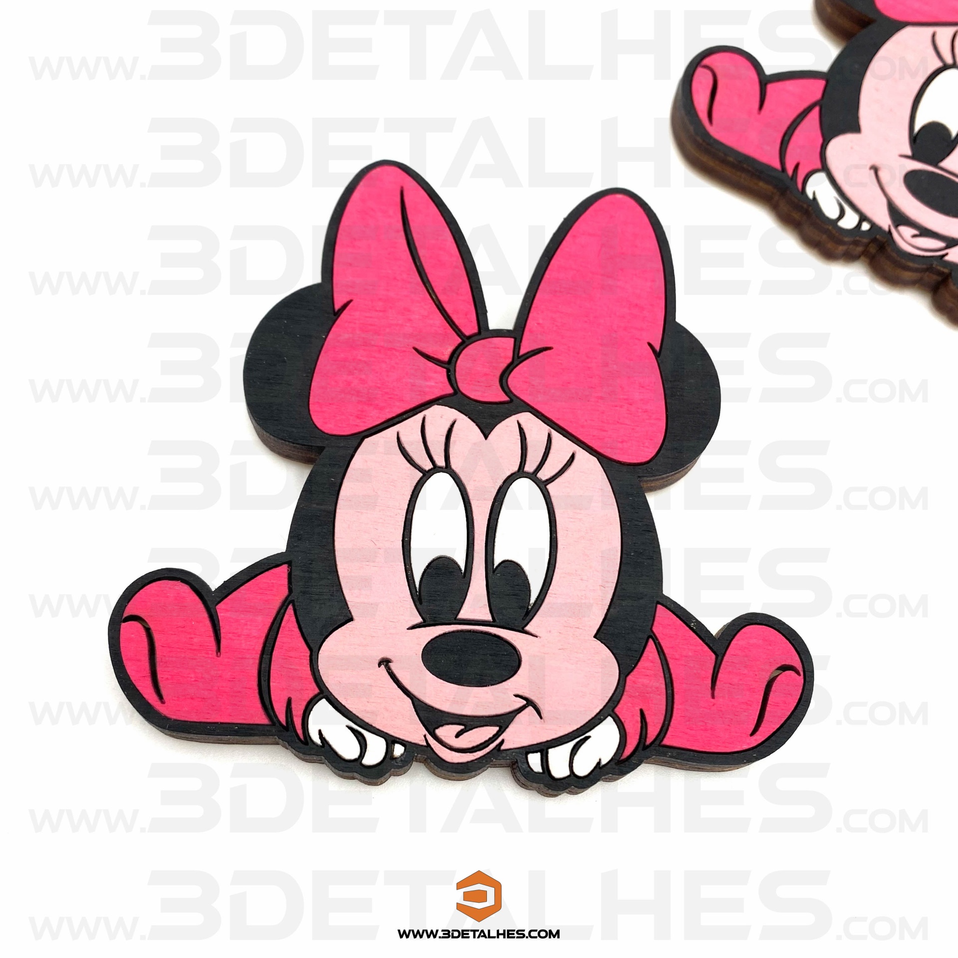 Íman Lembrança - Minnie Bebé