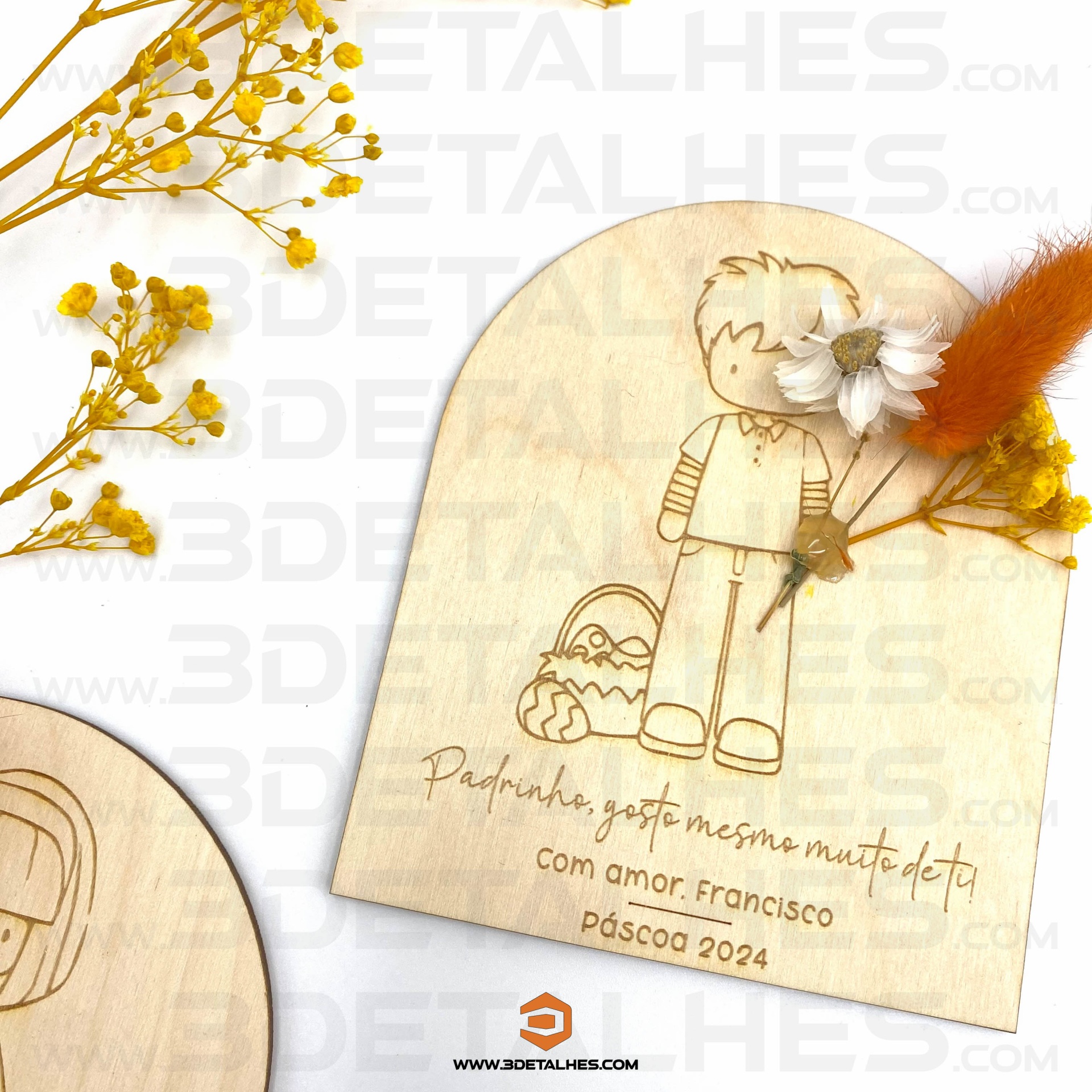 Íman "Flores com Amor"