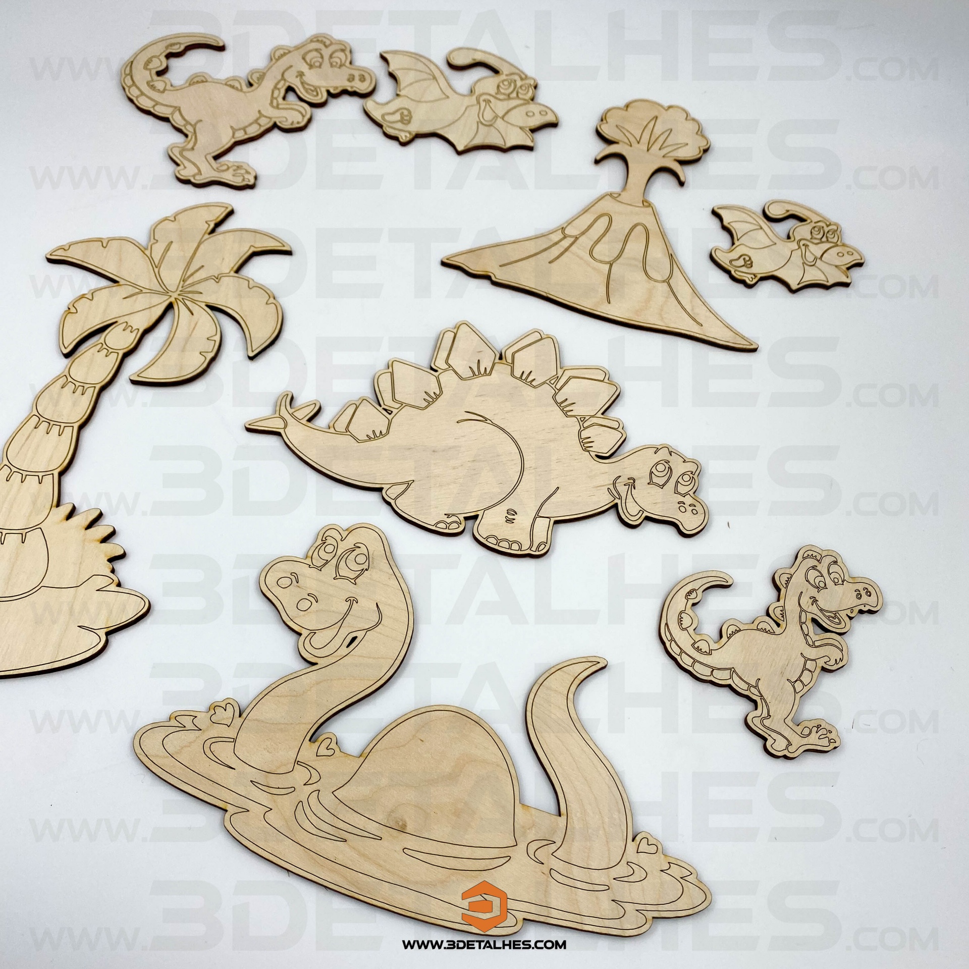 Kit de Pintura - Dinossauros