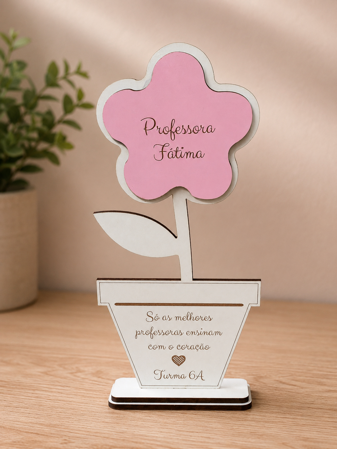 Lembrança Flor com vaso