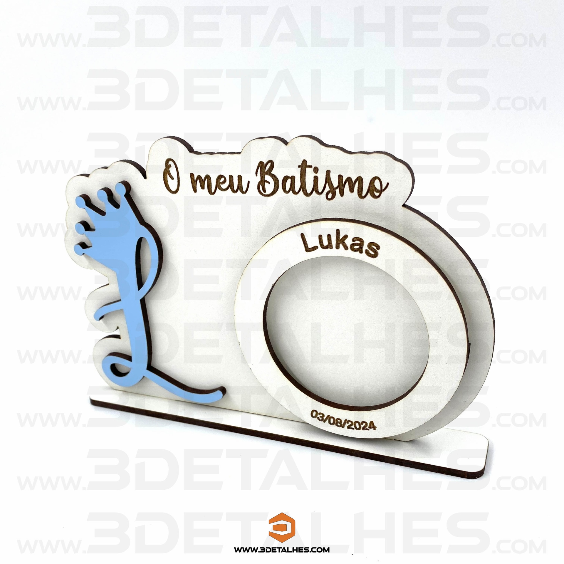 Lembrança Letra com Moldura