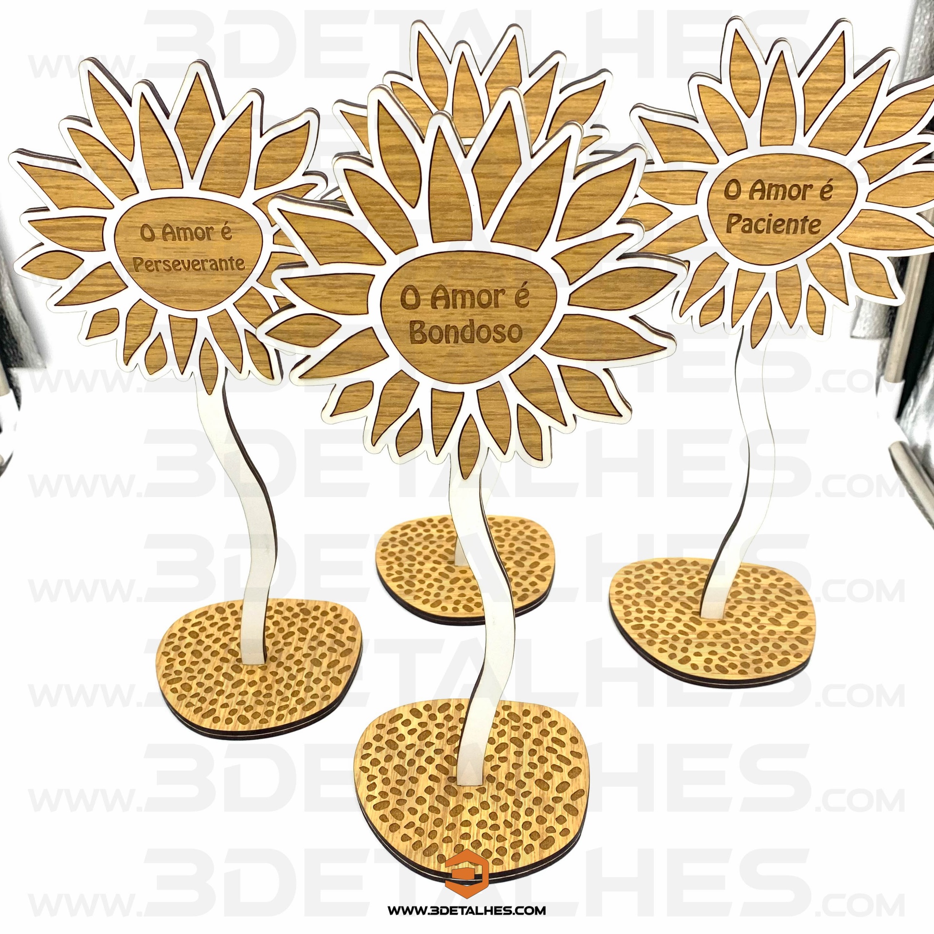 Marcador de Mesa Girassol