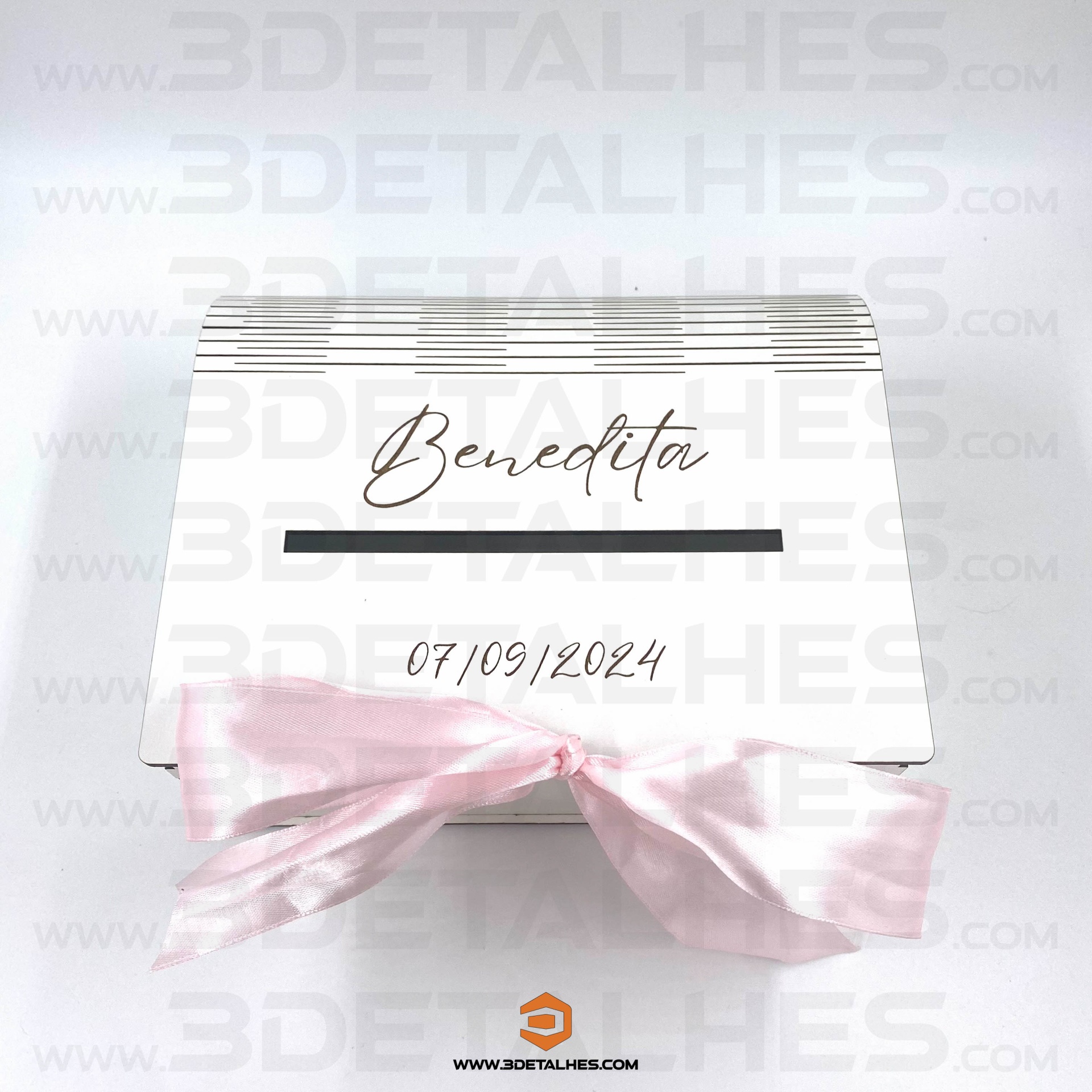 Caixa em forma de livro