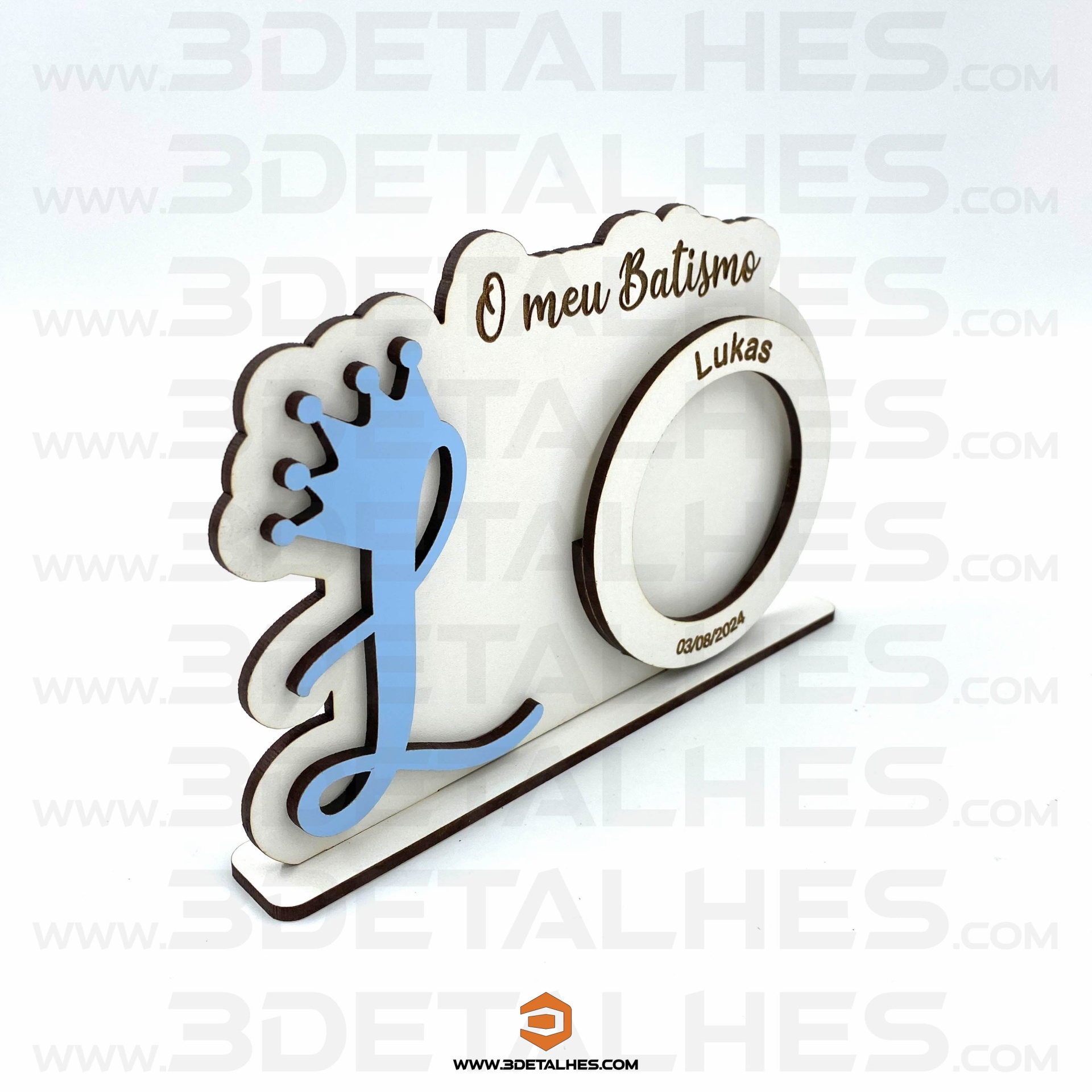 Lembrança Letra com Moldura