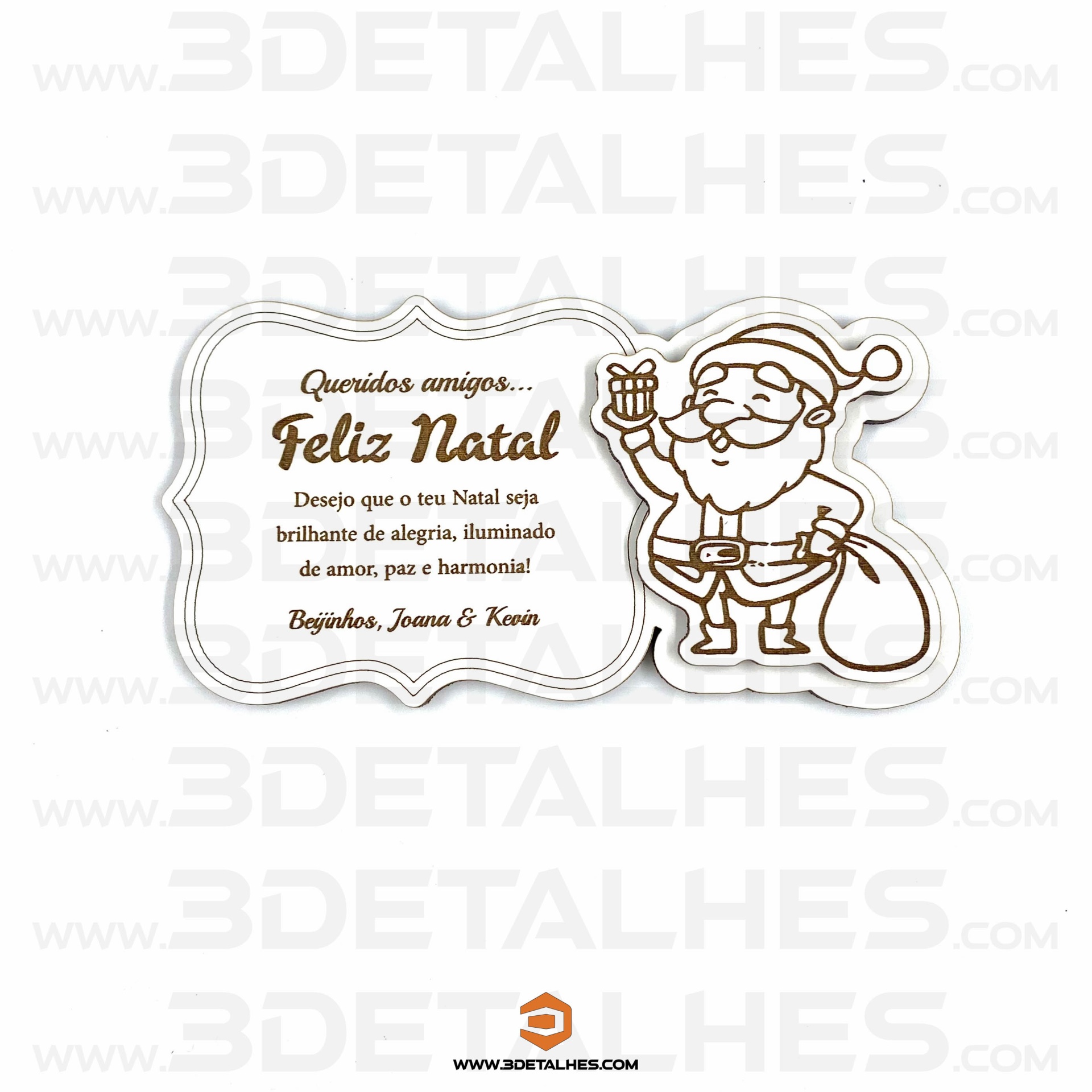 Lembrança de Natal - Pai Natal