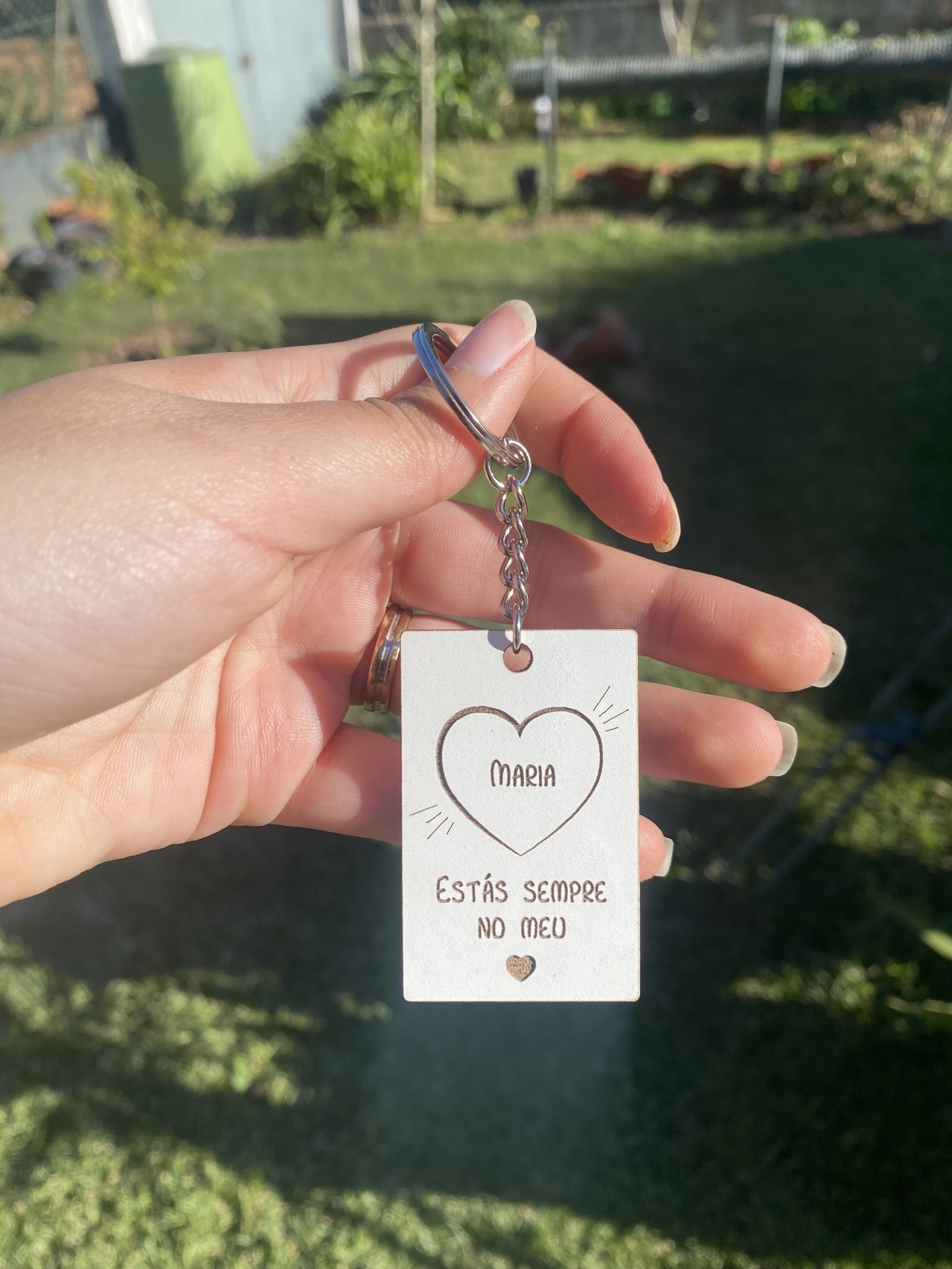 Porta Chave Sempre no meu Coração