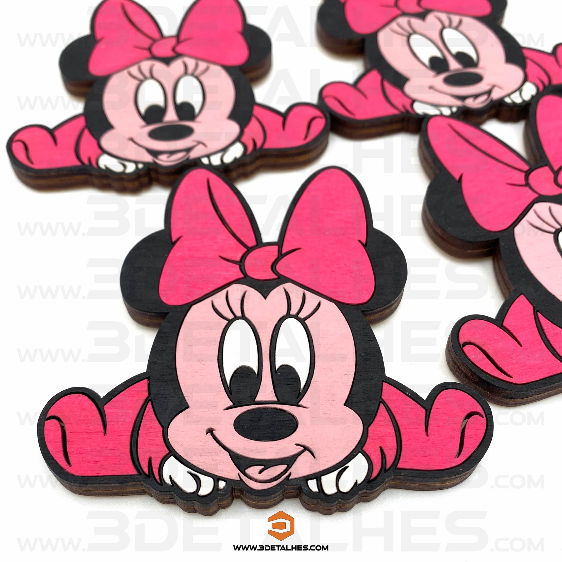 Íman Lembrança - Minnie Bebé