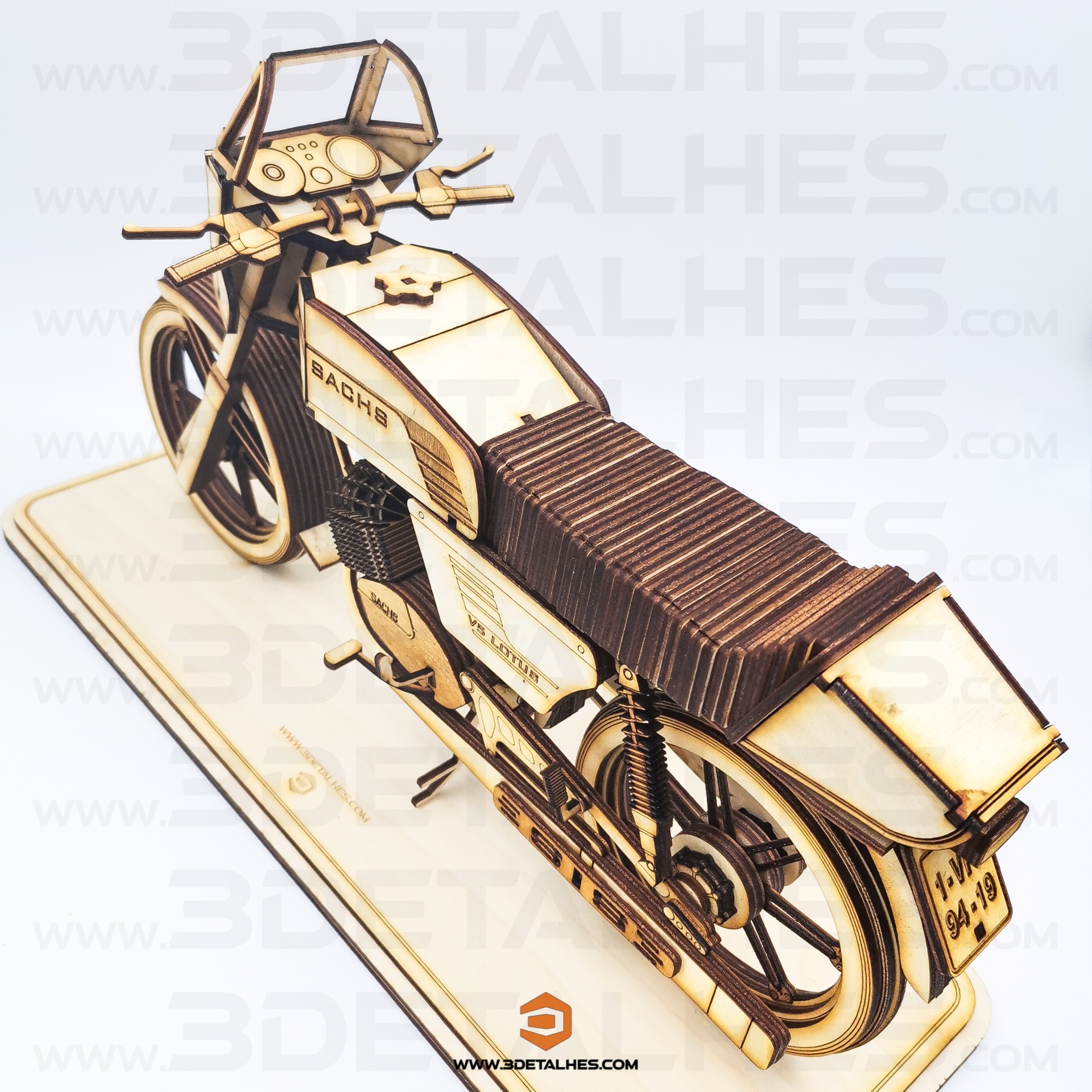 Mota Sachs (Modelo Lotus V5) - 3D