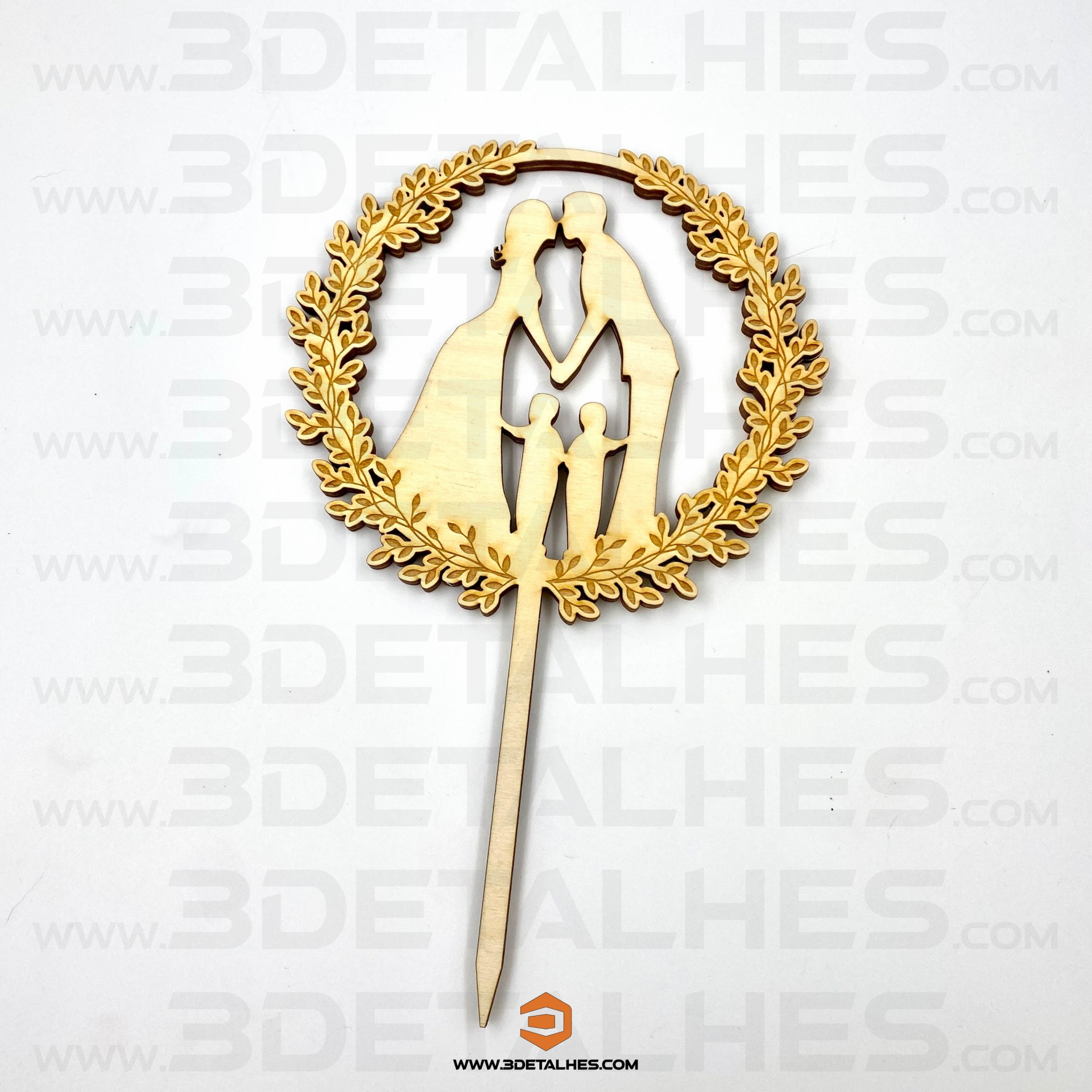 Topo de Bolo - Casal