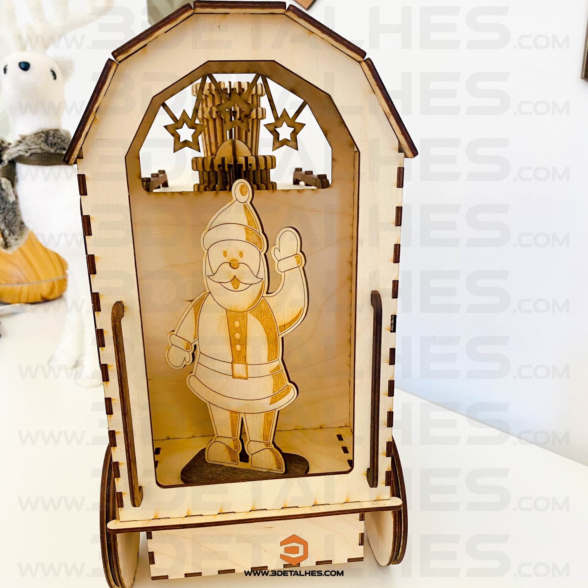 Calendário do Advento - Comboio