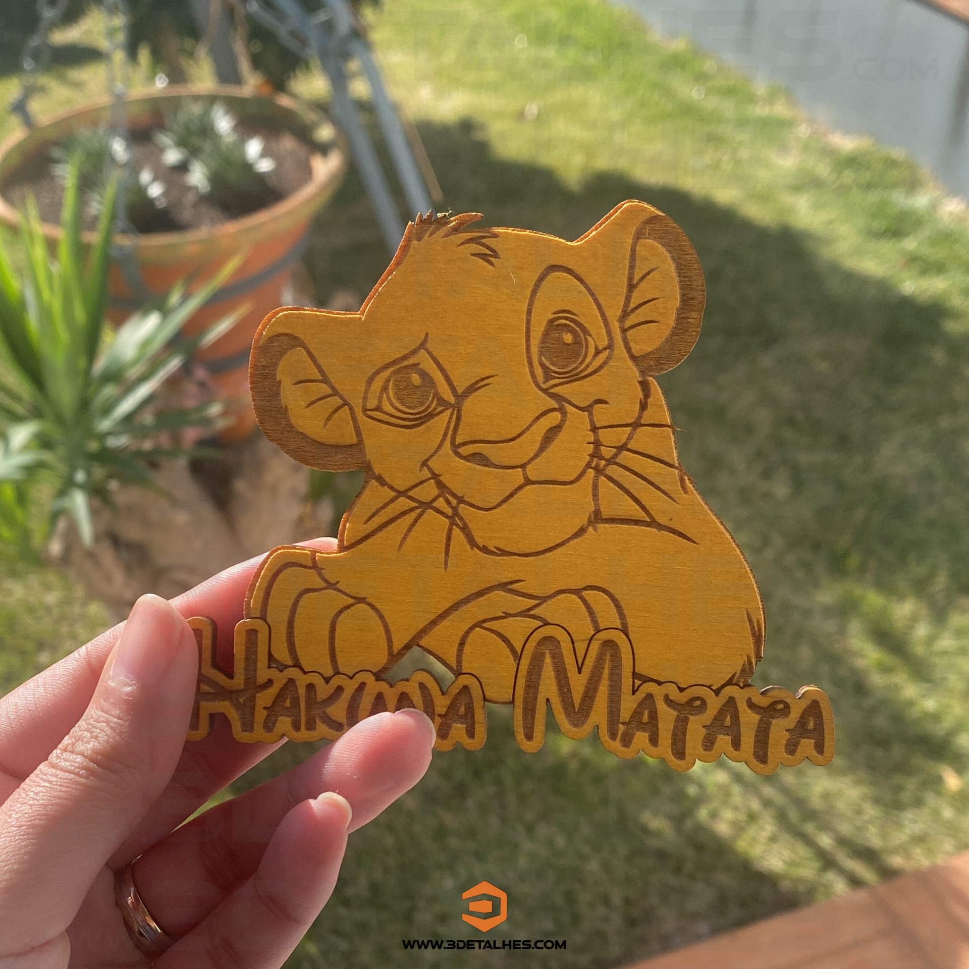 Lembrança Íman -  Simba