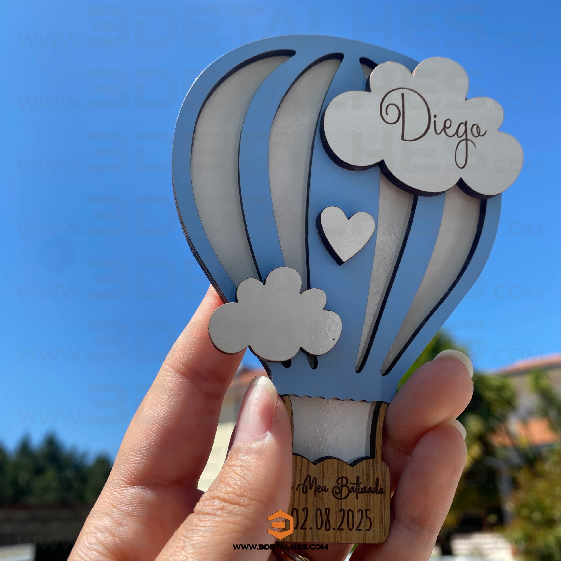 Íman Balão de Ar Quente