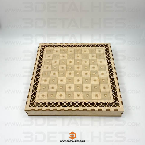 Damas d`Amantes - Jogo de Tabuleiro