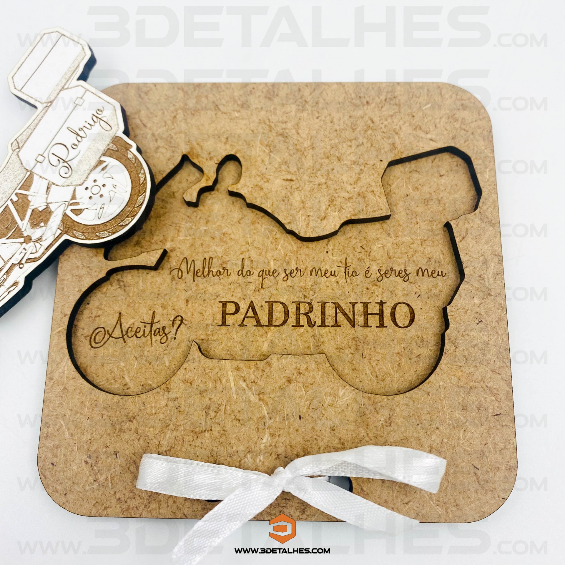 Convite Padrinhos -  Mota