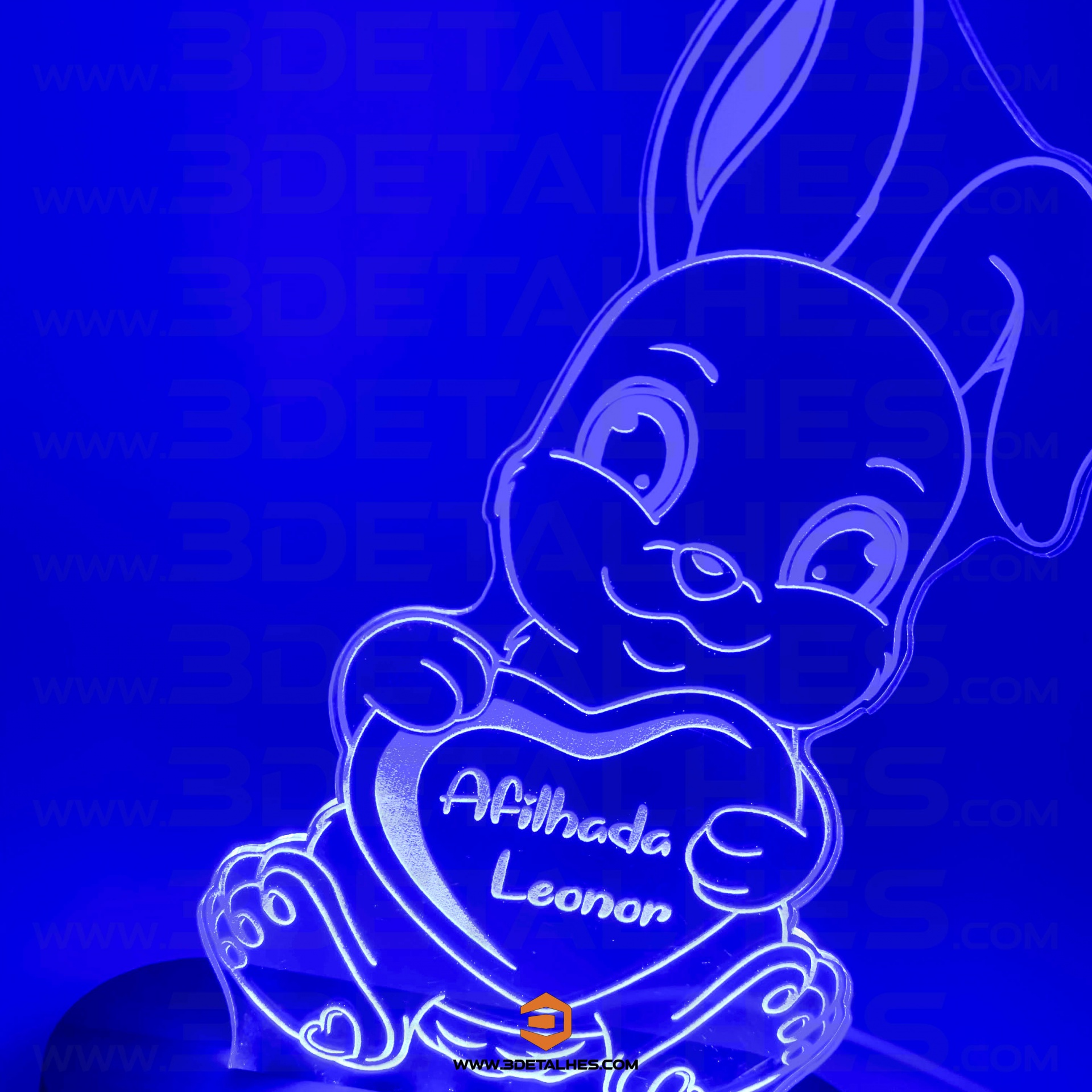 Candeeiro Led - Coelhinho