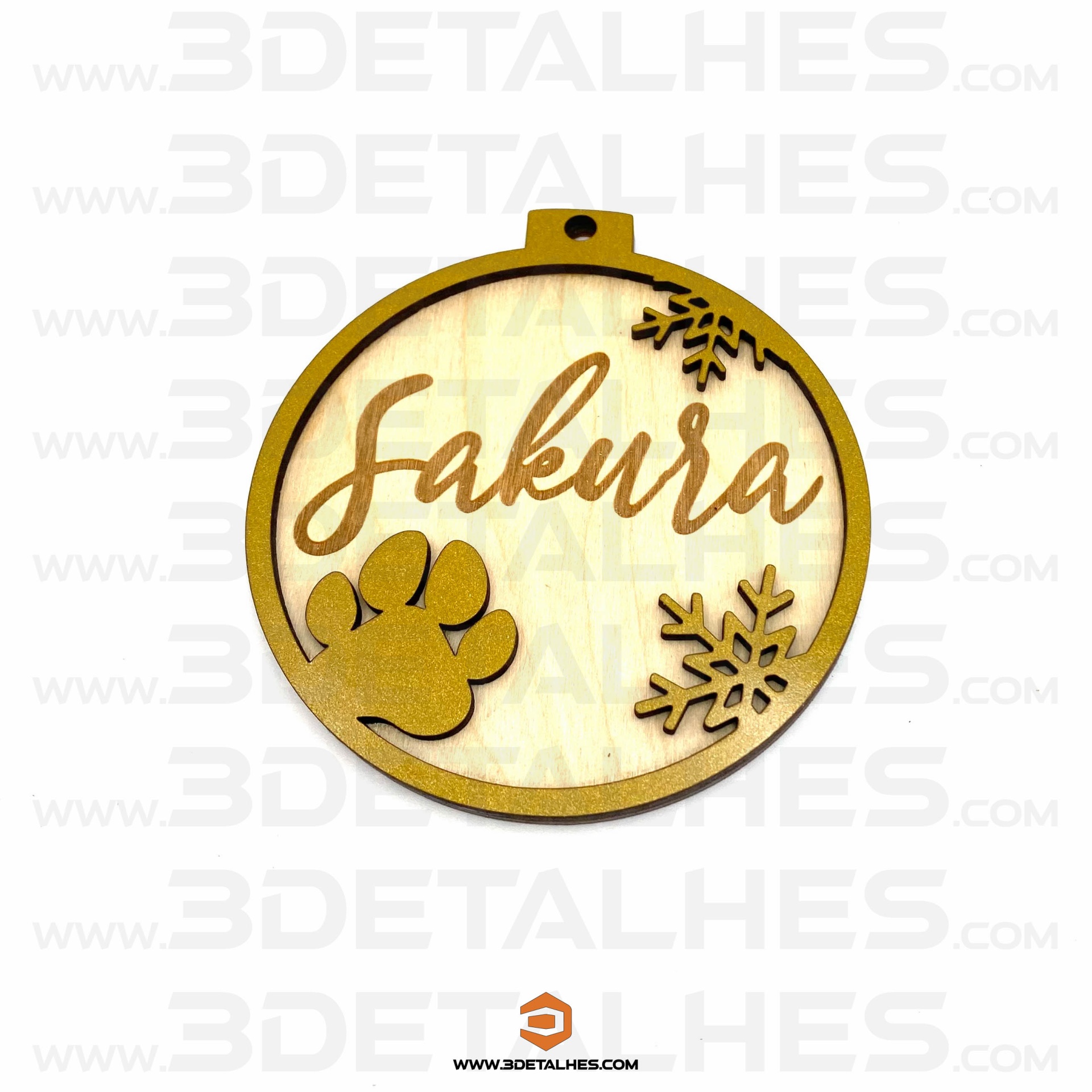 Bola de Natal - Patinha