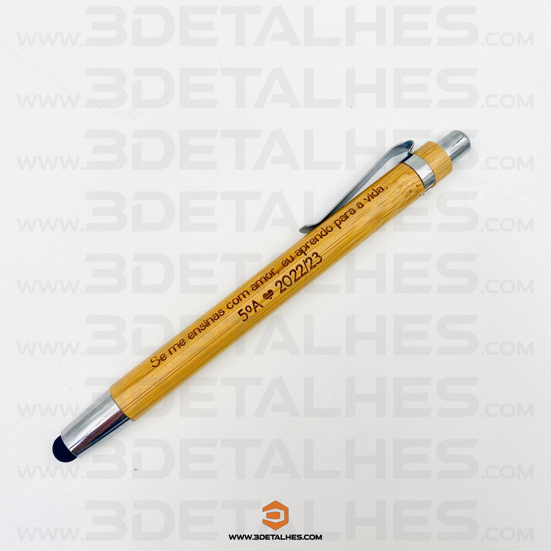 Lembrança Caneta em Bambu