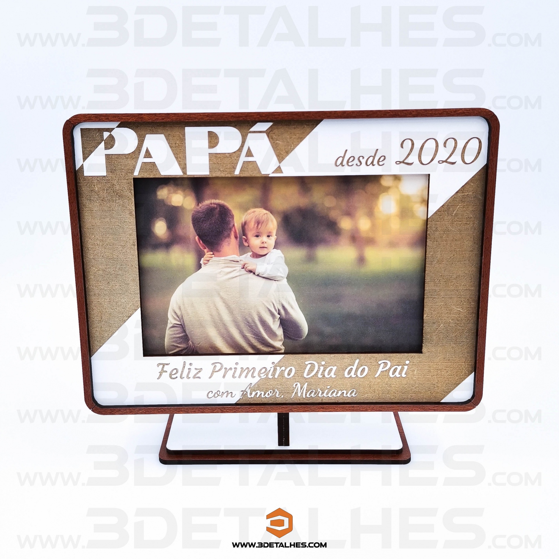 Porta Retrato Primeiro Dia do Pai
