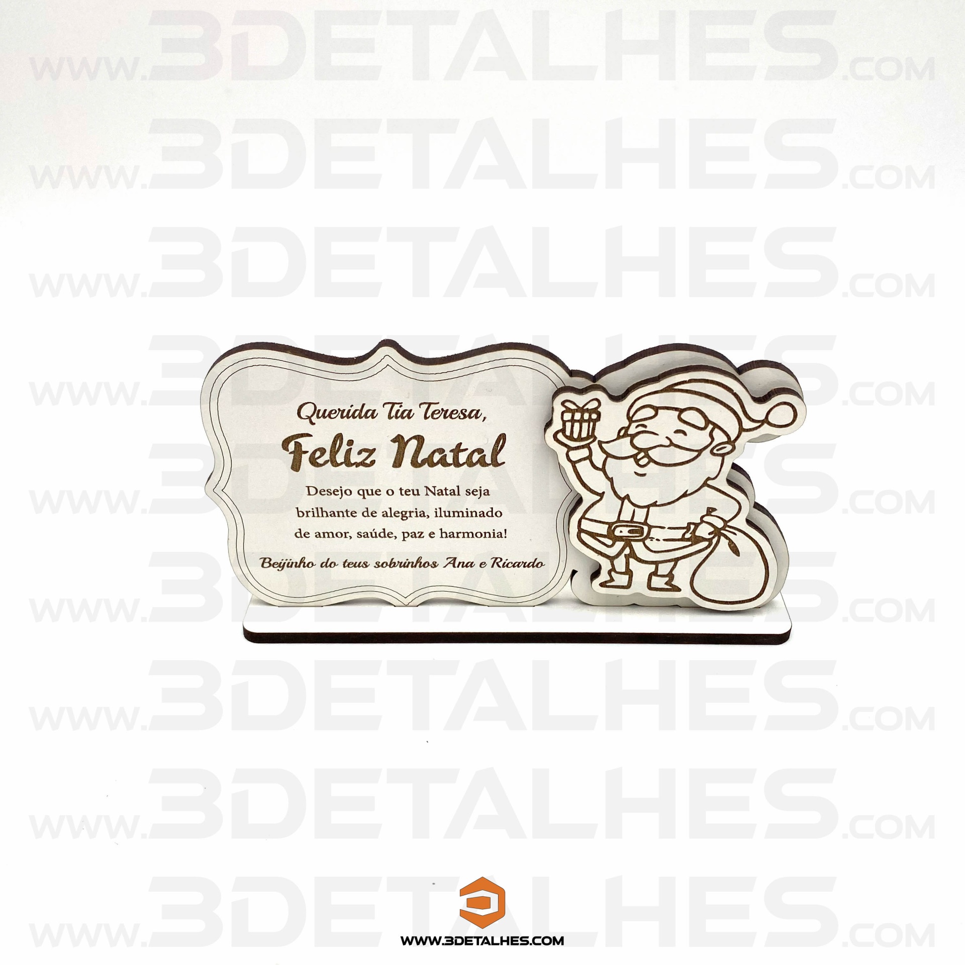 Lembrança de Natal - Pai Natal